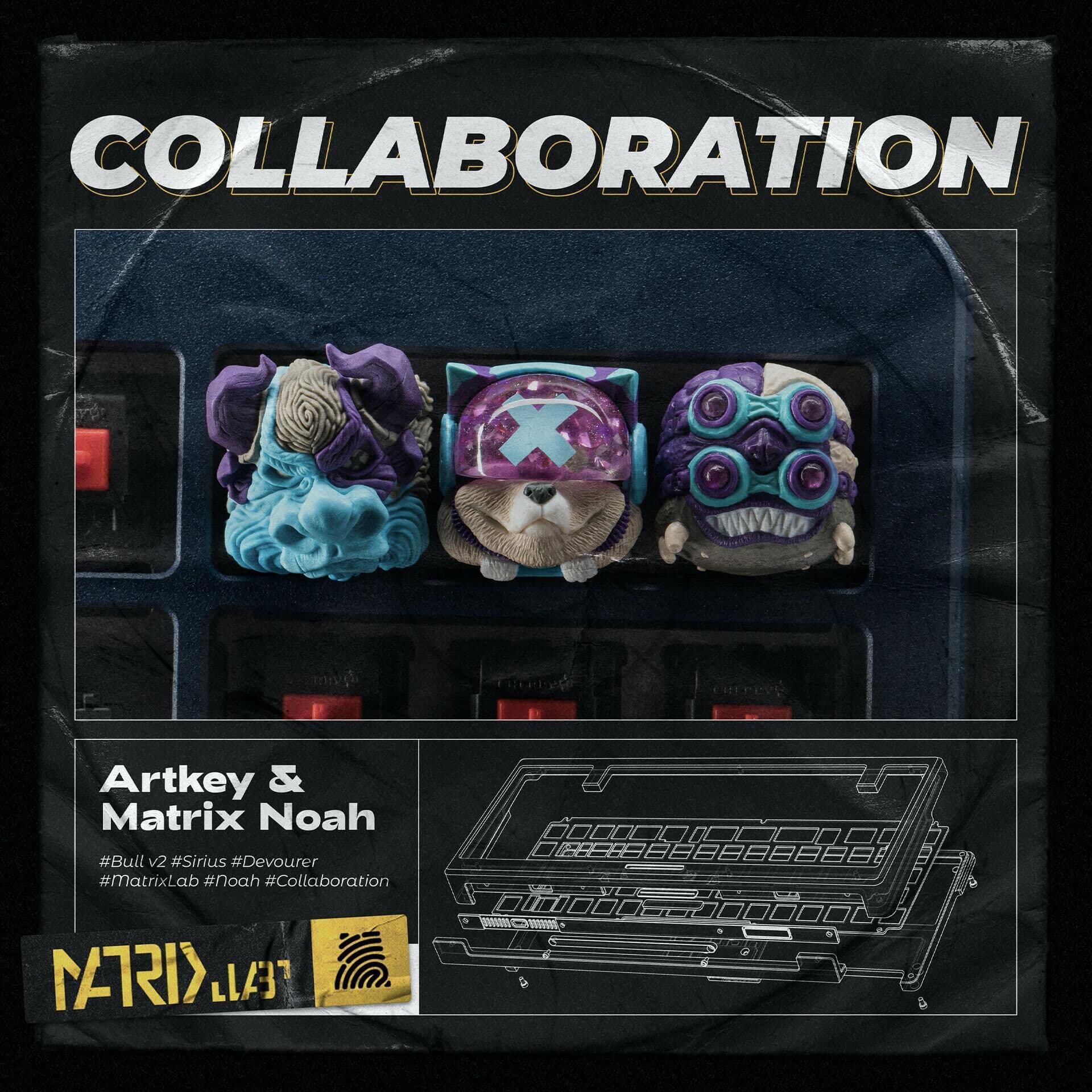 Matrix 65% Noah will start shipping soon! image 11