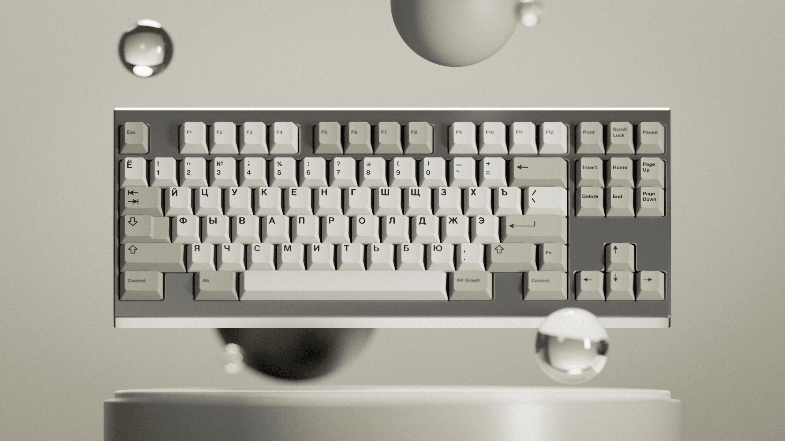 GMK CYL Классика (Classic) - Mono-Cyrillic alphas kit. GB STARTED! image 7