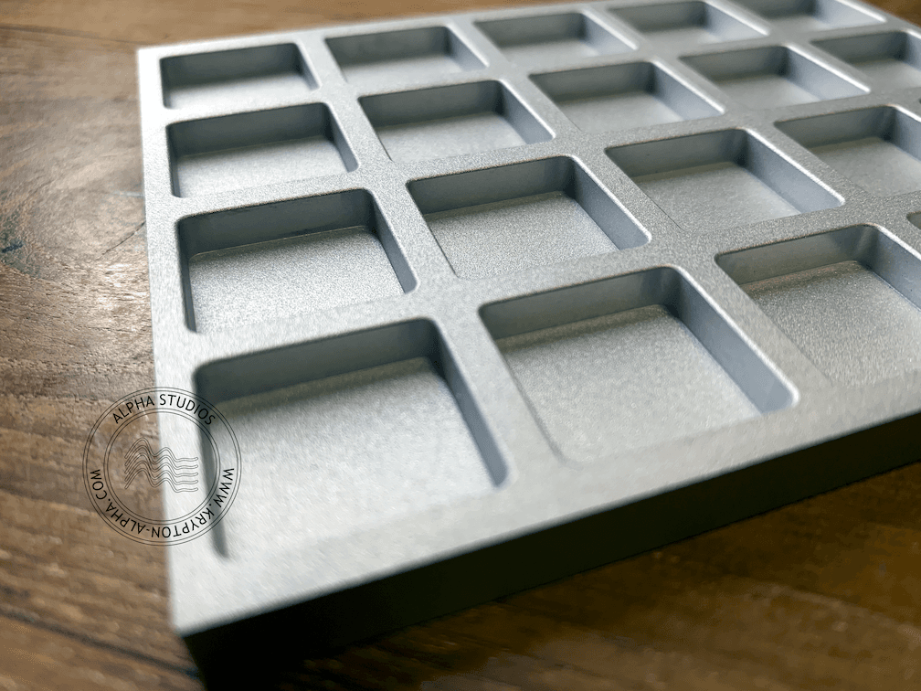 [Pre-Order] Krypton Alpha T19A Artisan Tray. Aluminium & Cerakote™ with Badge image 10