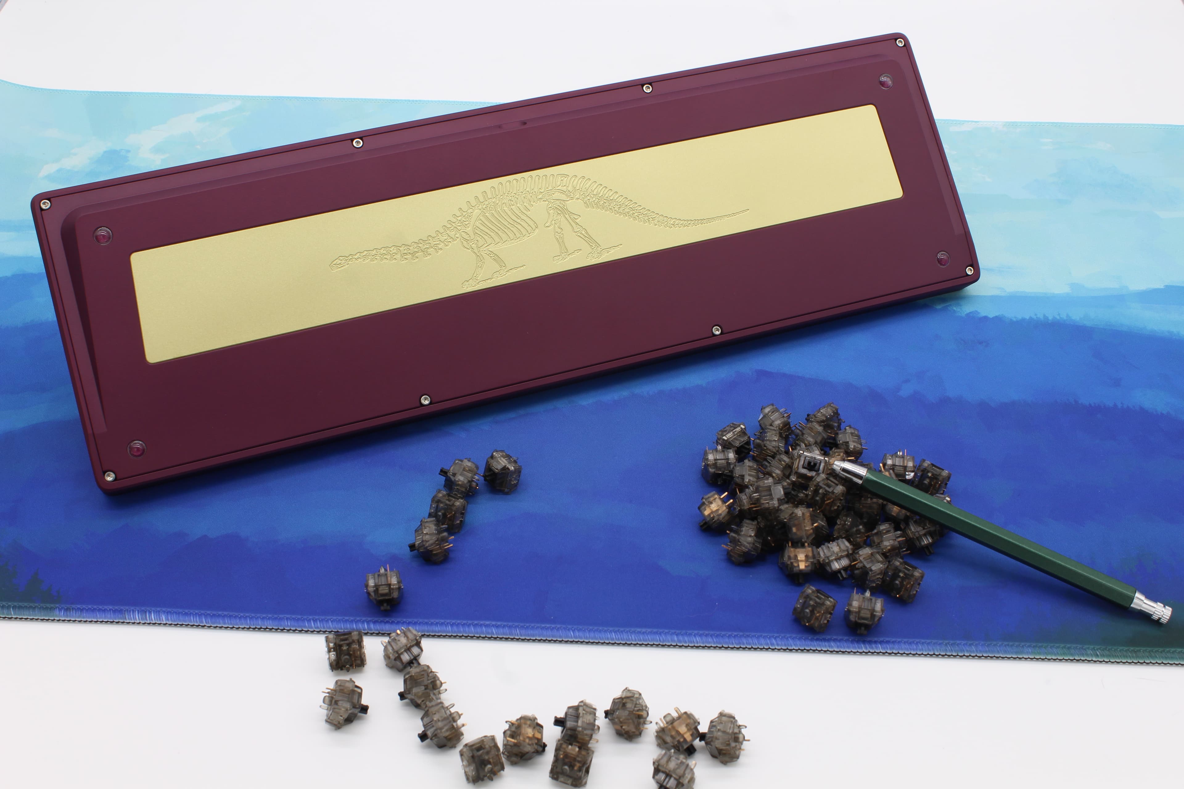 Fossil Full Size Keyboard - Made in USA - GB COMPLETE - SE EDITION 3/14/25 image 3