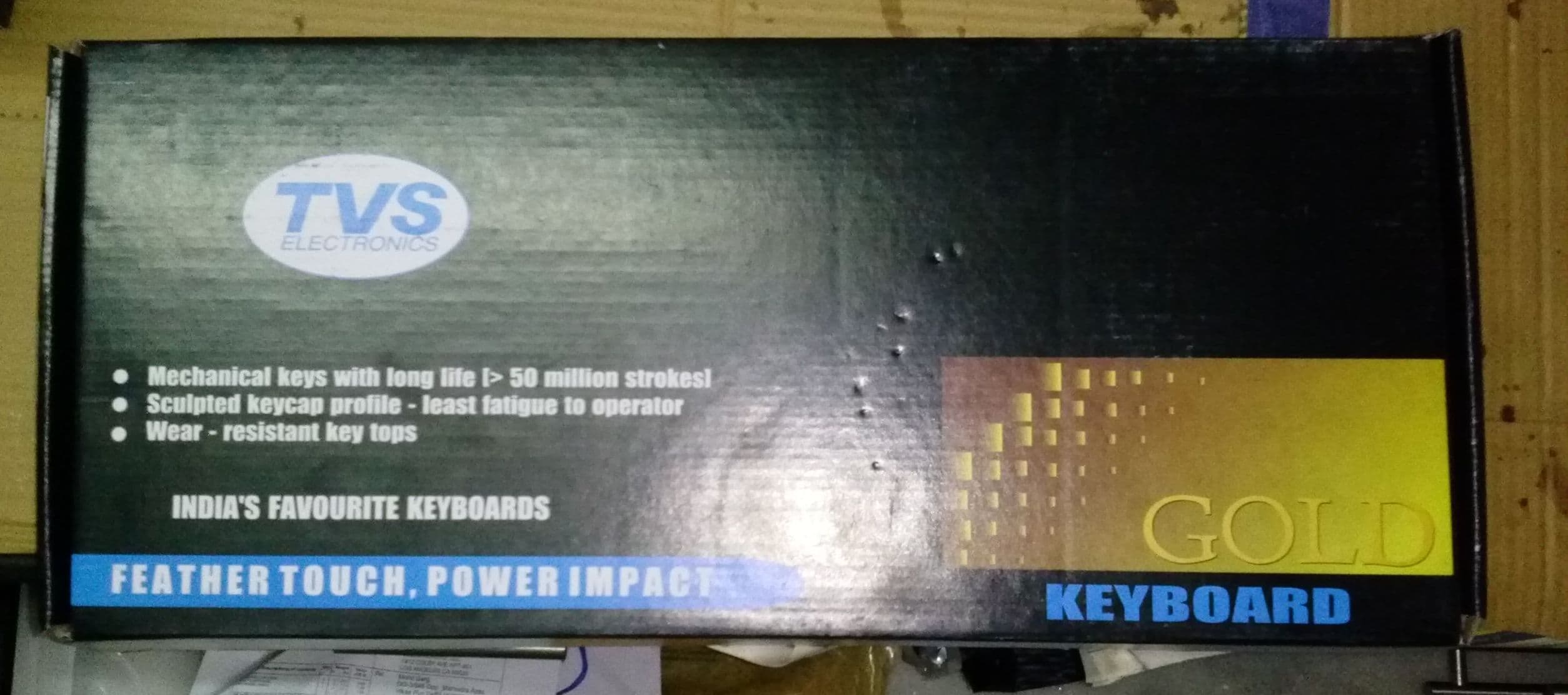 TVS-e Gold Keyboard [FINISHED]