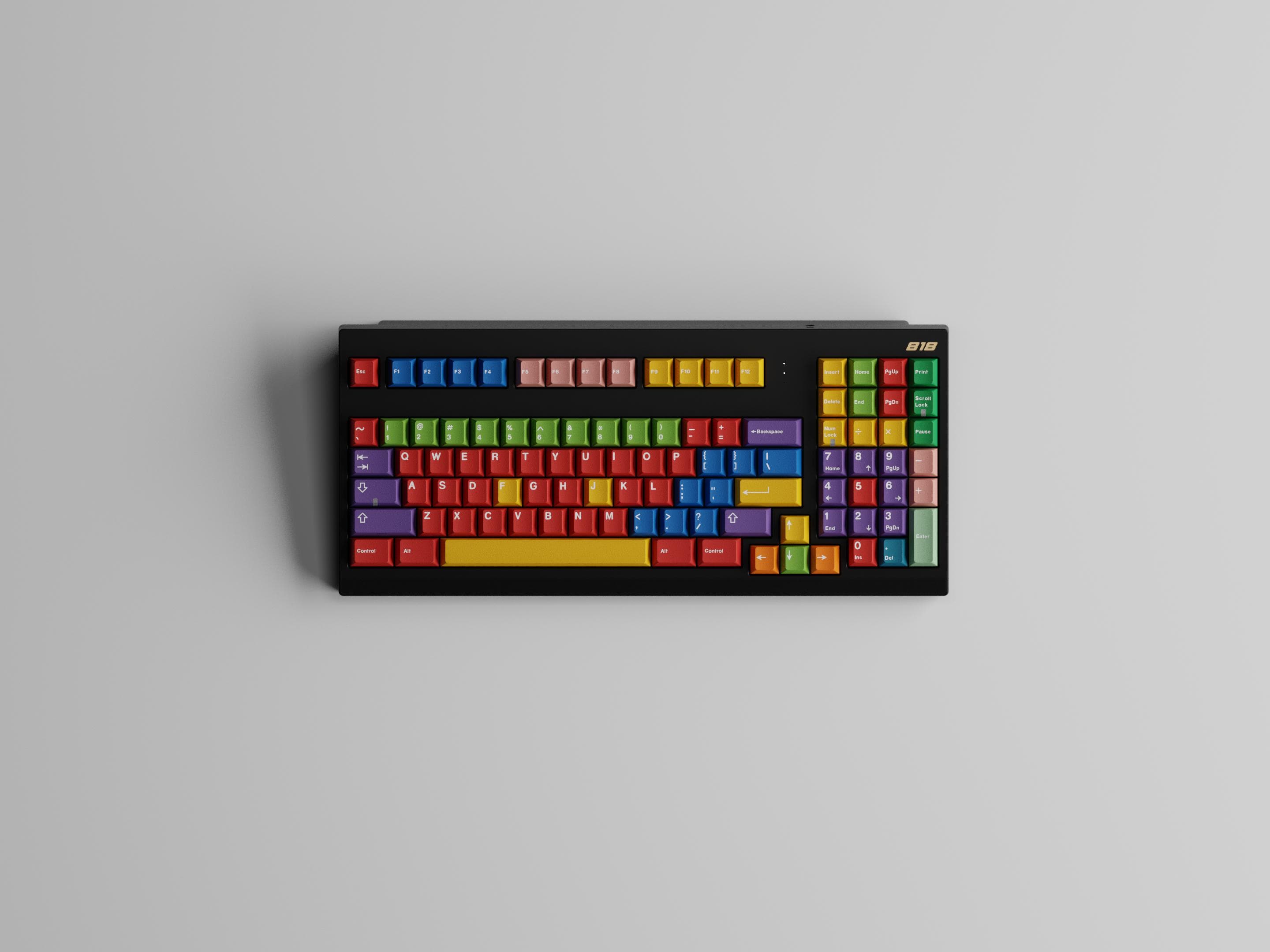 818 - A Plateless Keyboard. image 2