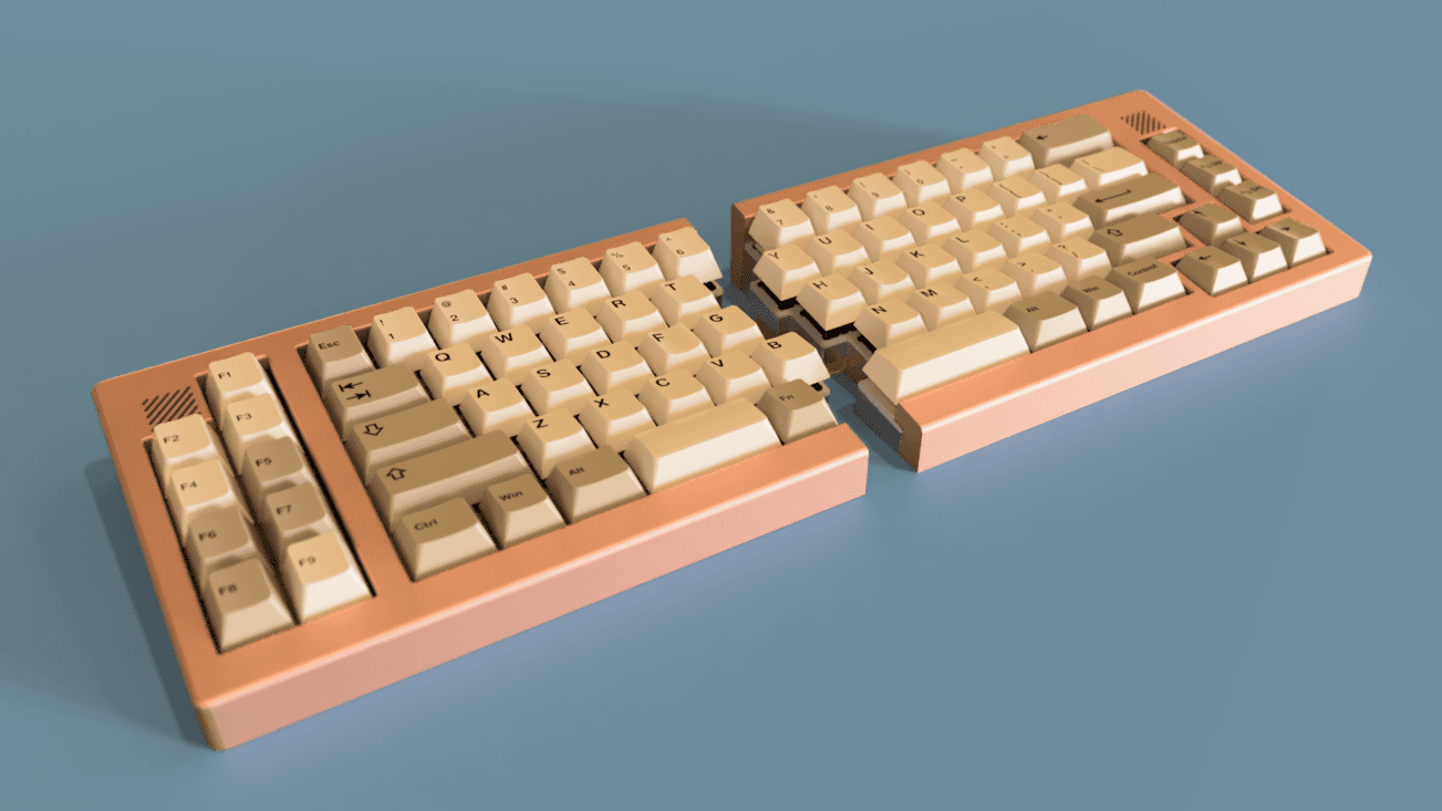 Doppelgänger - 65ish% Split + Macro Pad image 3