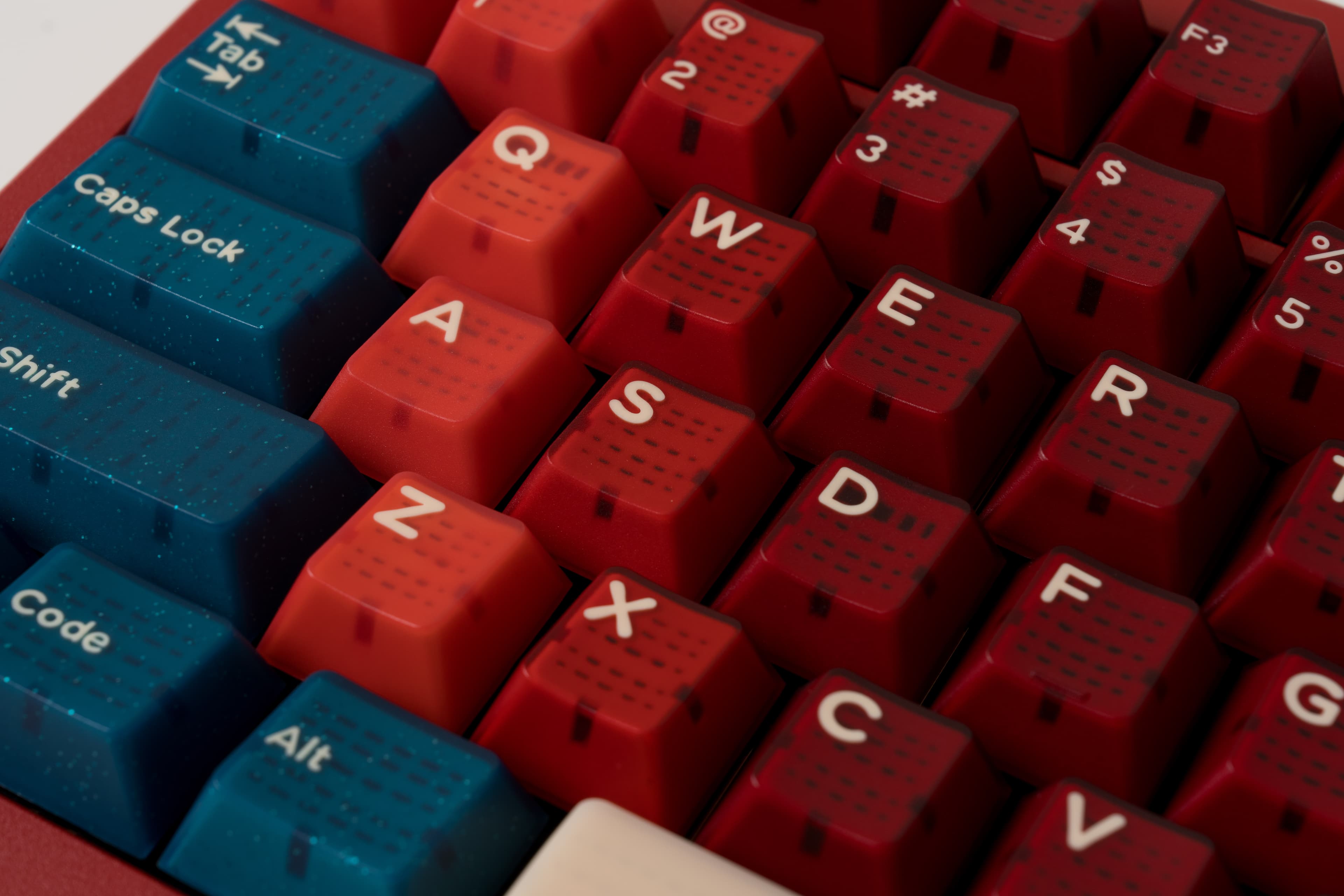 Red Bean Keycaps by Hifi Fox image 2