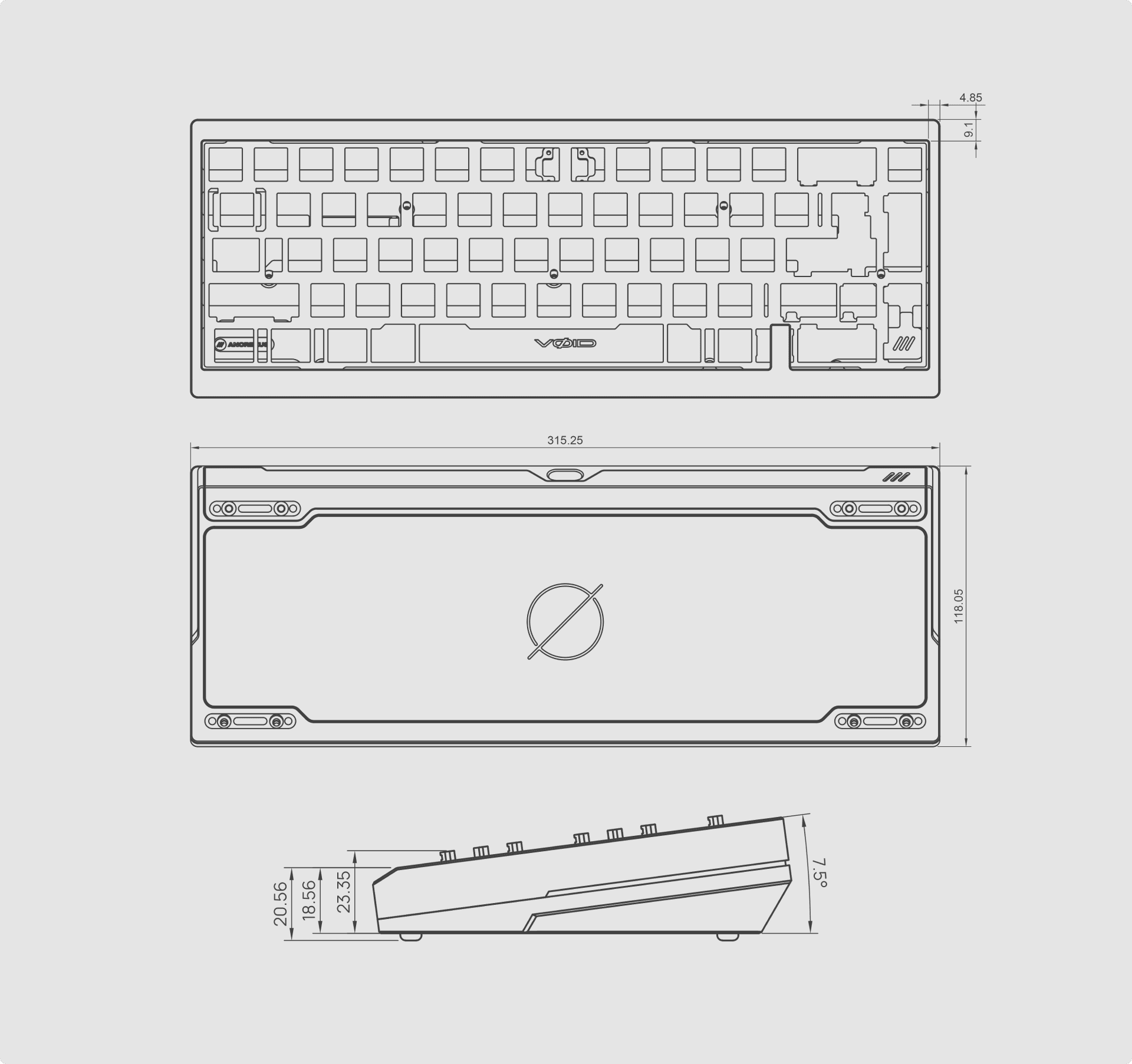 VØID • 65% Layout Top Mount + O-Ring Keyboard (GB in Q3 2024 ) image 14