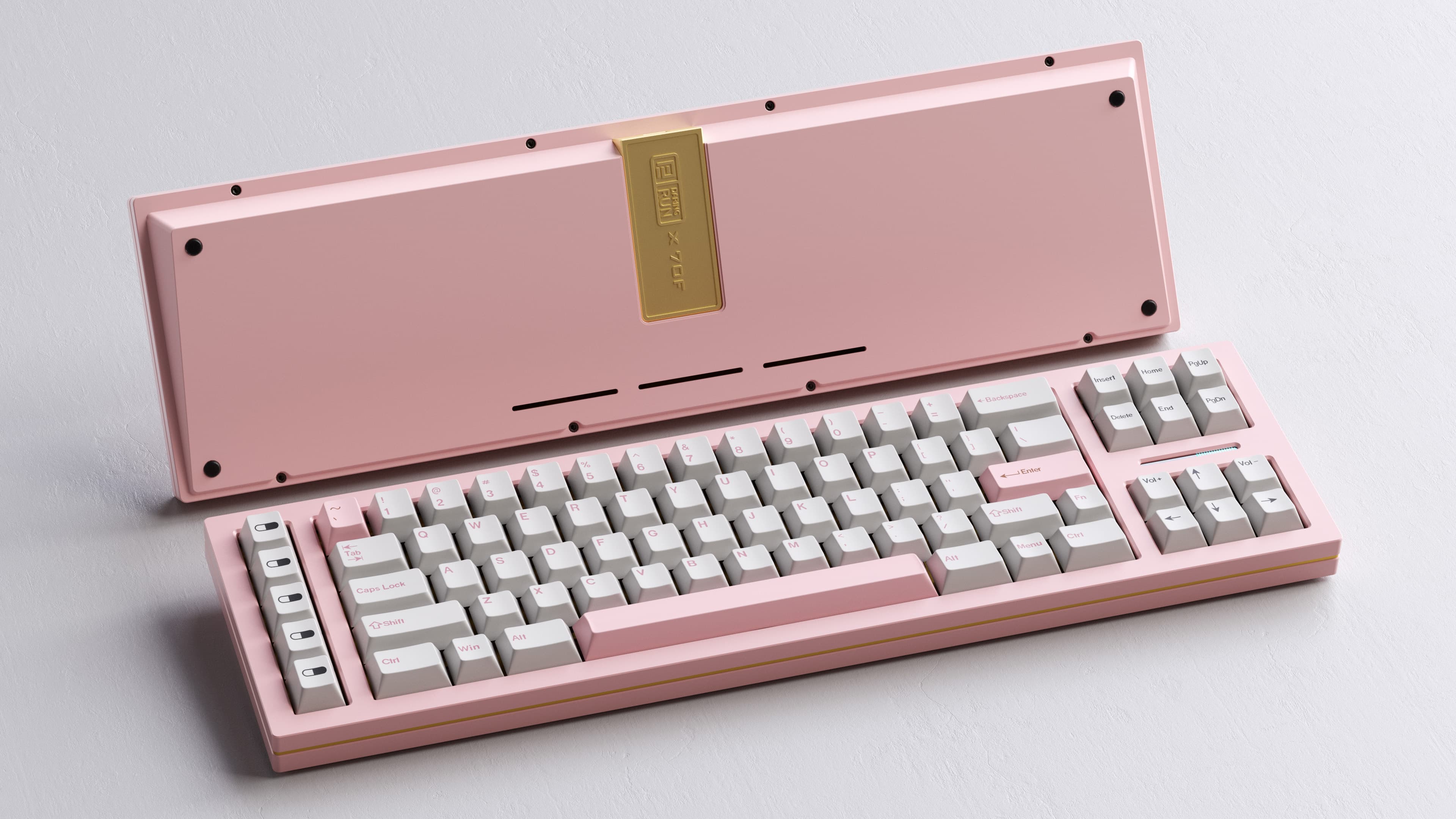DR-70F Keyboard,70%+5% keyboard can be rotated and switched. image 15