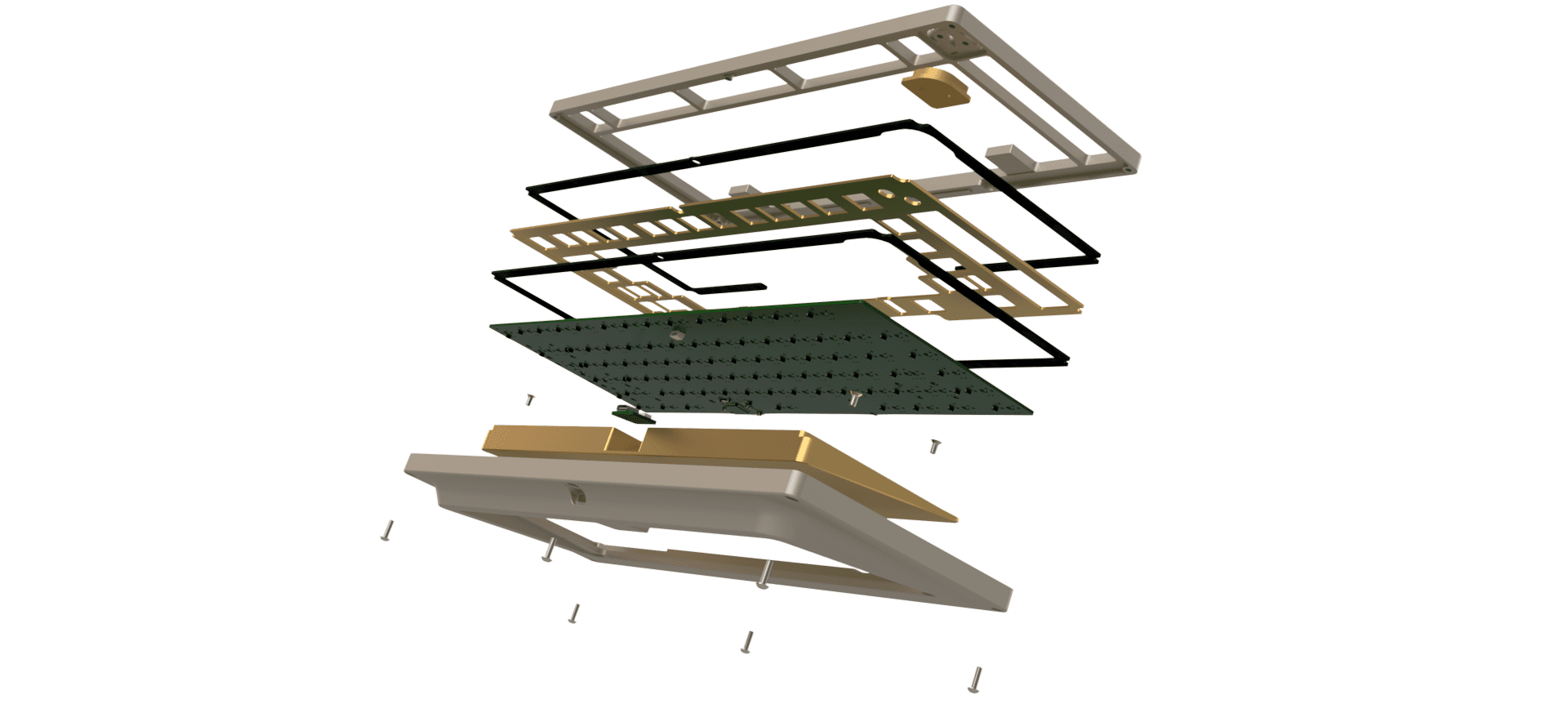 Allison + Matilda - a 70-ish% Keyboard + Numpad image 8