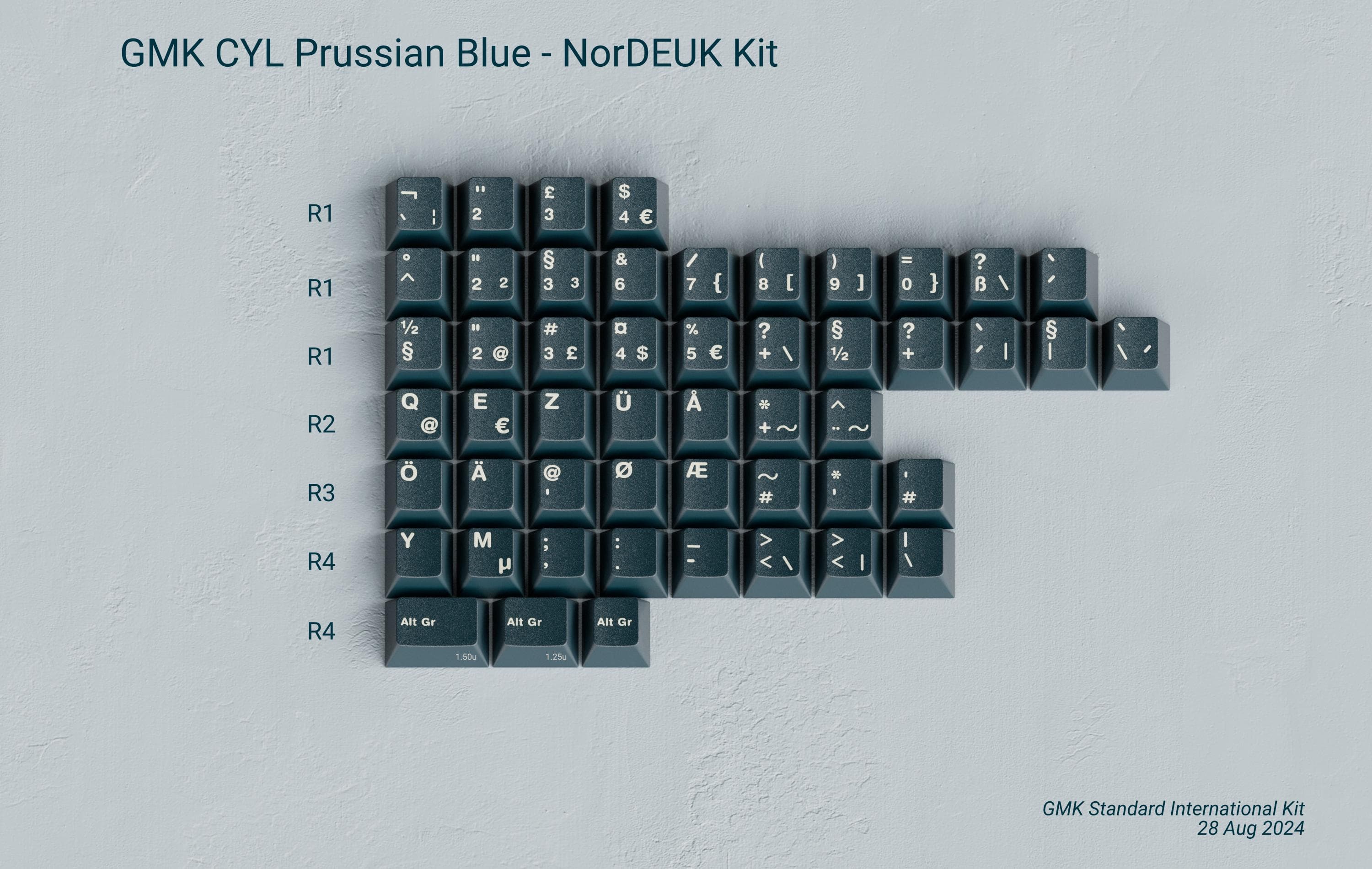 GMK CYL Prussian Blue - 2024 Relaunch! image 5