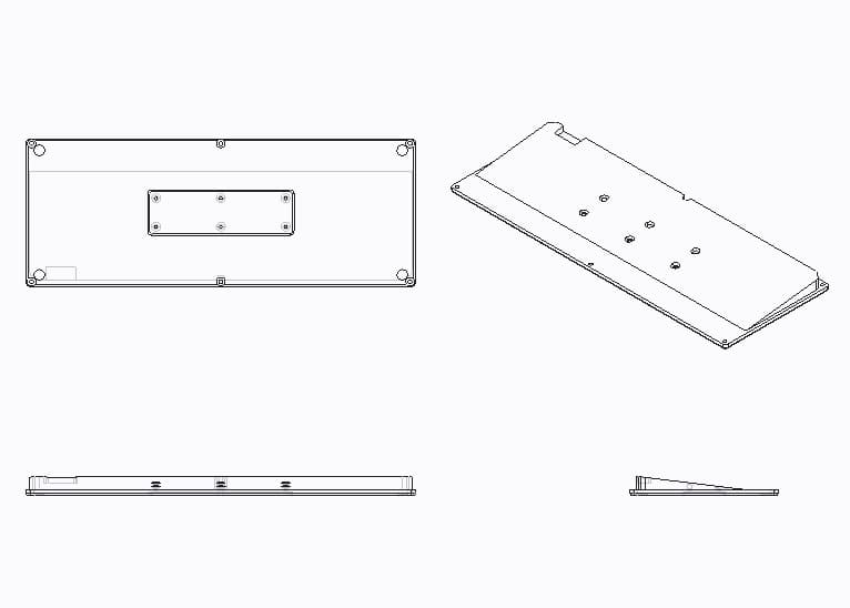 Doyu Studio Chiwi60 kit R2 - a 60% kit [DLC Stainless Steel][ED Aluminum] image 10