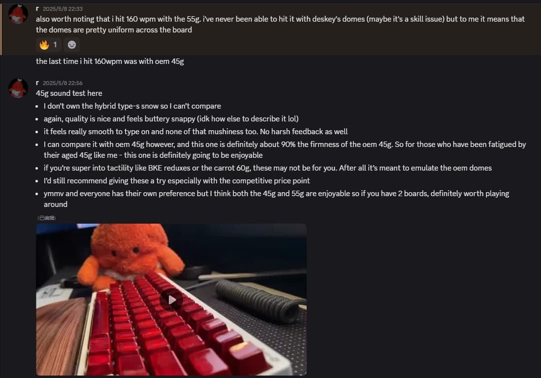 [Stock] OEM-Style Dome--MetaKeebs image 5