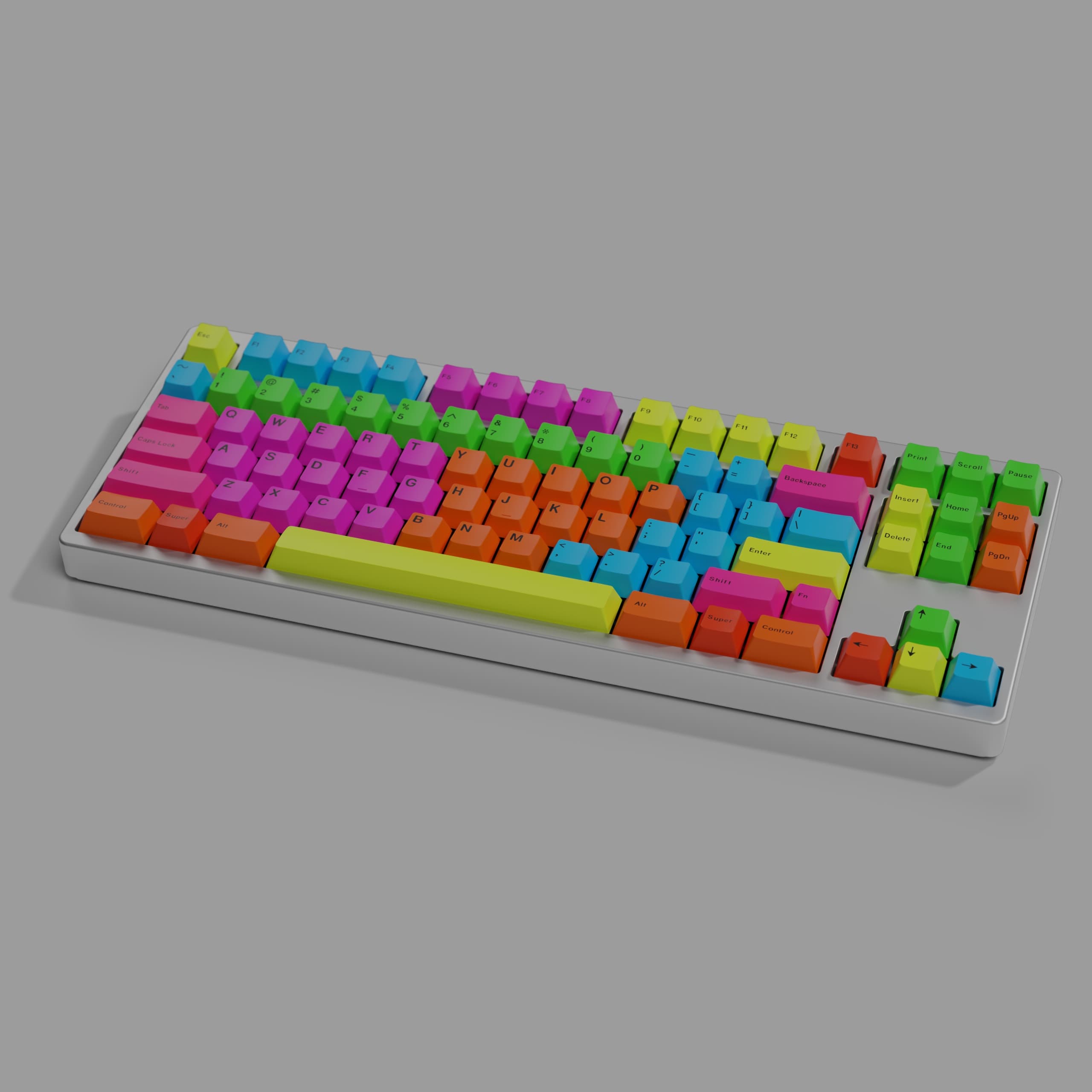 GMK CYL Highlight (Hi Licht) | Colours down to 5, novelty kit draft image 53