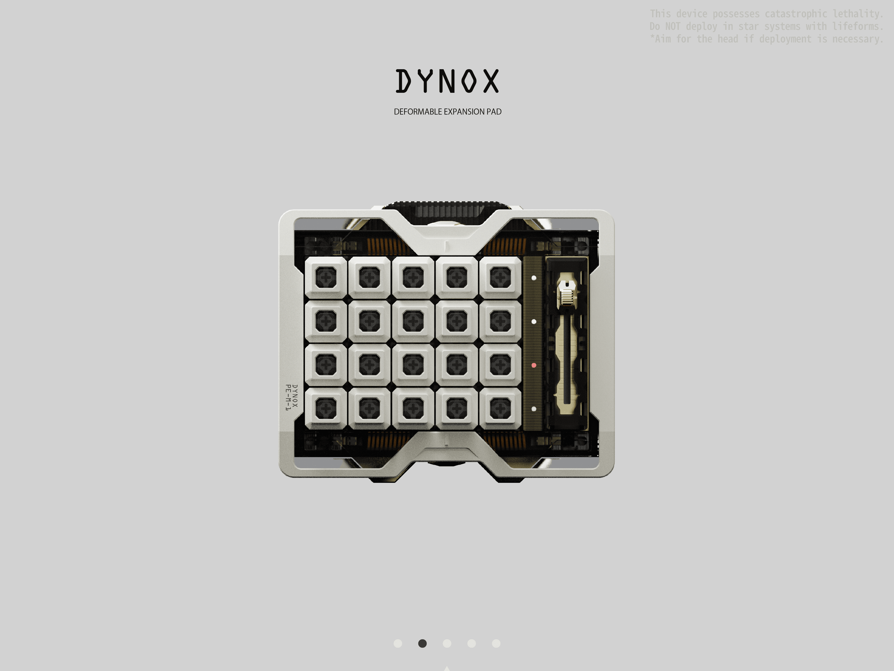 PCP 「DYNOX」Mechanical structure PAD image 3
