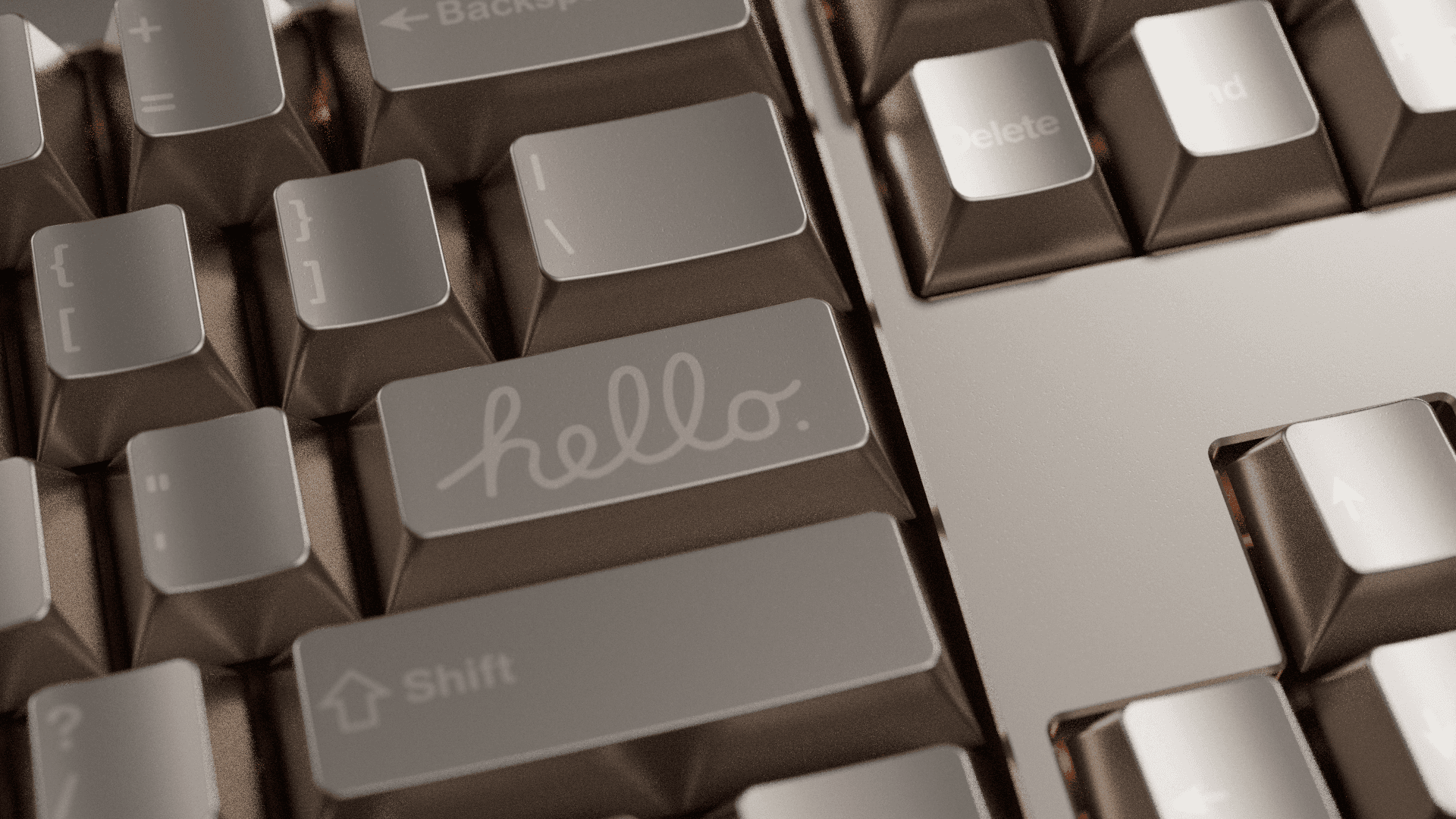 Awekeys 'Hello Silver' Metal Keycaps for MacOS - Update Typing Video image 8