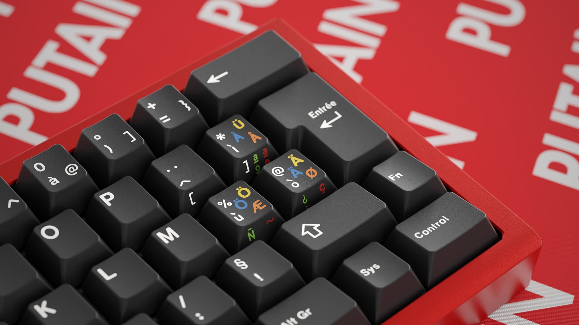 GMK - Blanc sur Noir [SHIPPING] image 6