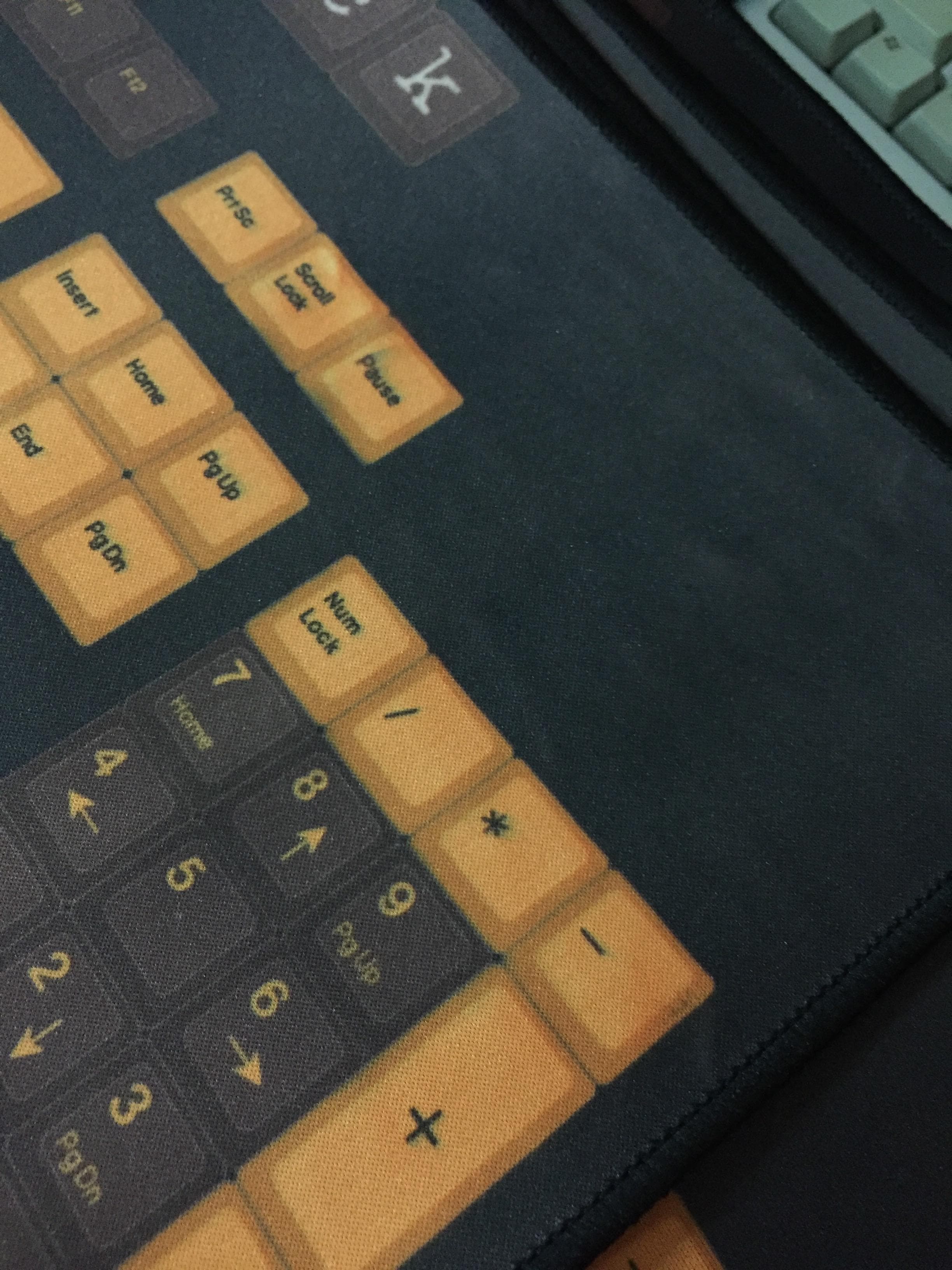 {GB} GH Checksheet Mousepads [$35] & Gateron Ghost White PBT [$40] END EXTRAS UP image 2