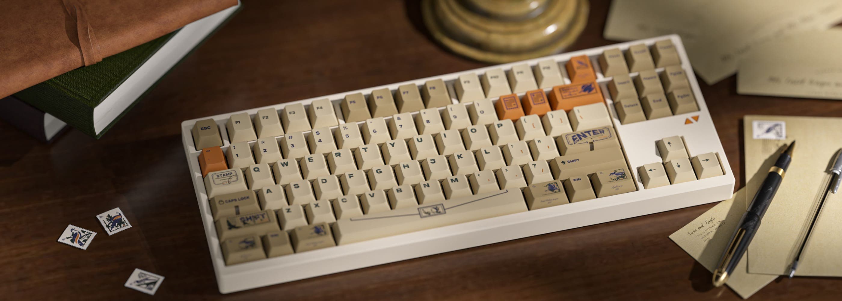 ALOHAKB STAMP R2 Keycap Set [IN STOCK]