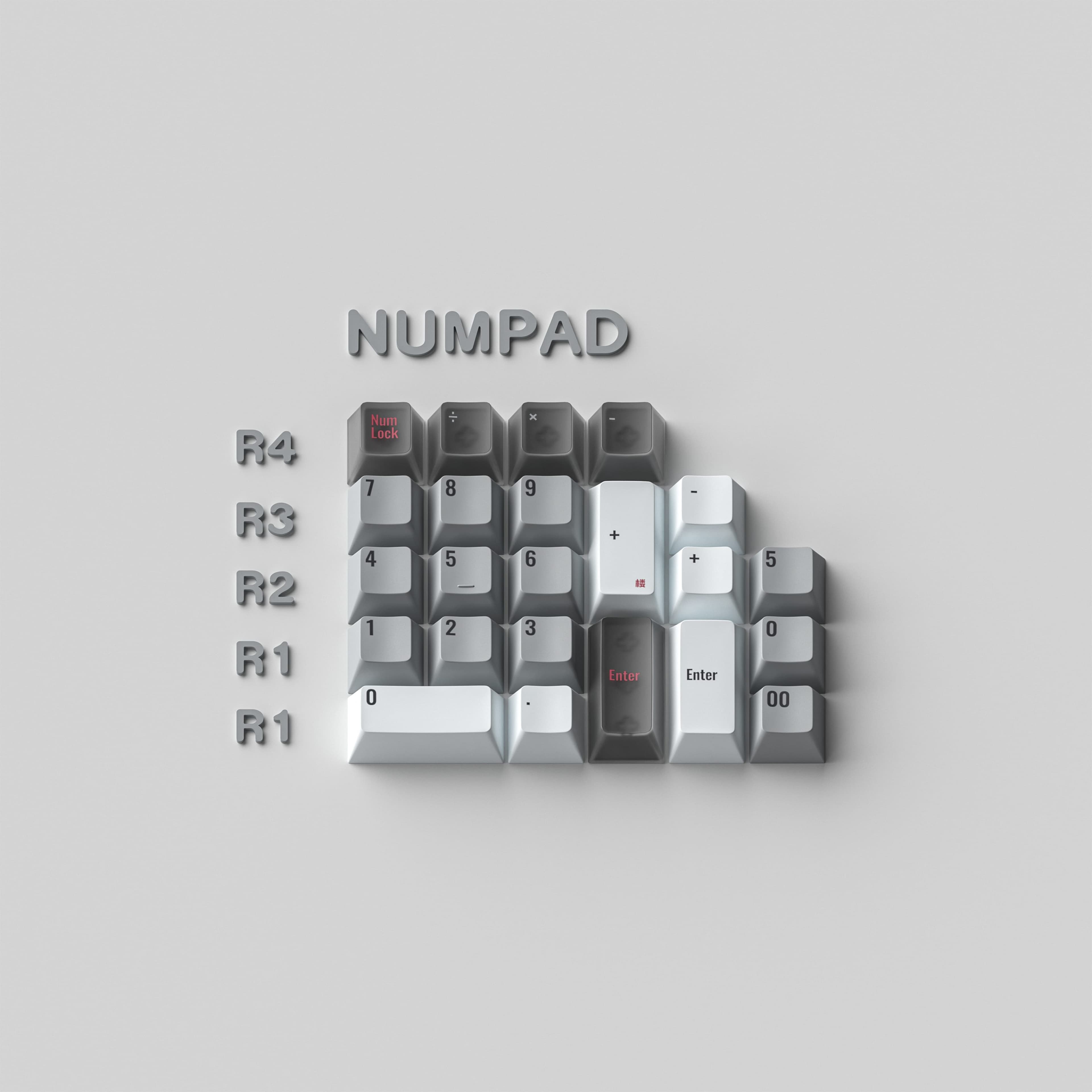 ALOHAKB AUSICIOUS SNOW Keycaps image 5