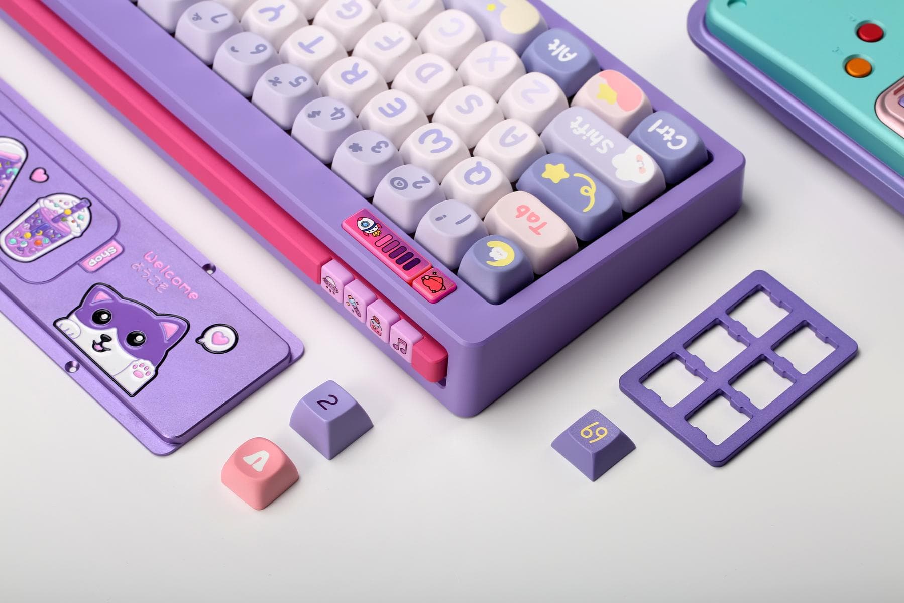 TAC-K1 65% Keyboard Kit-Audio Speaker & Customizable Nameplates-GB Open Now image 29