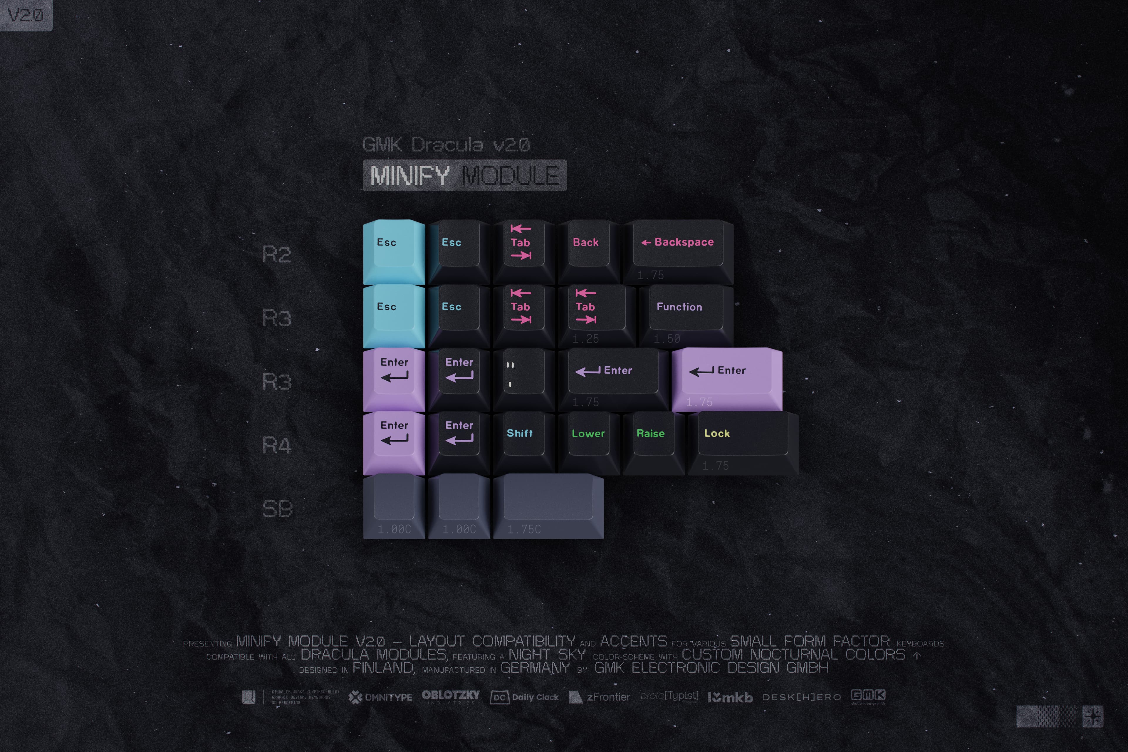 GMK Dracula V2.0 — GB Closed (Shipping) image 18