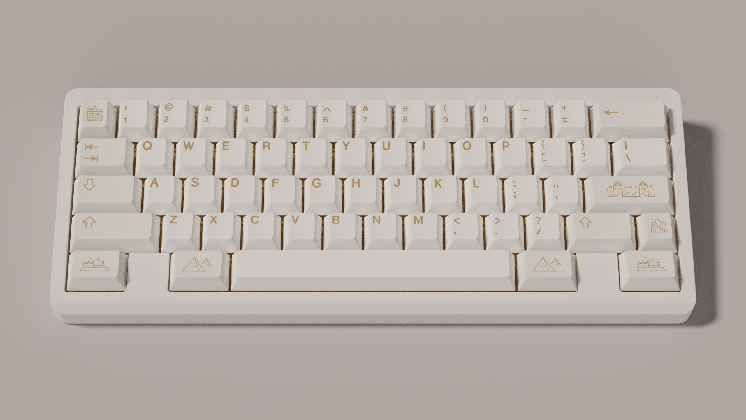 KBM Civilizations - Doubleshot ABS w/ Black or White Base image 4