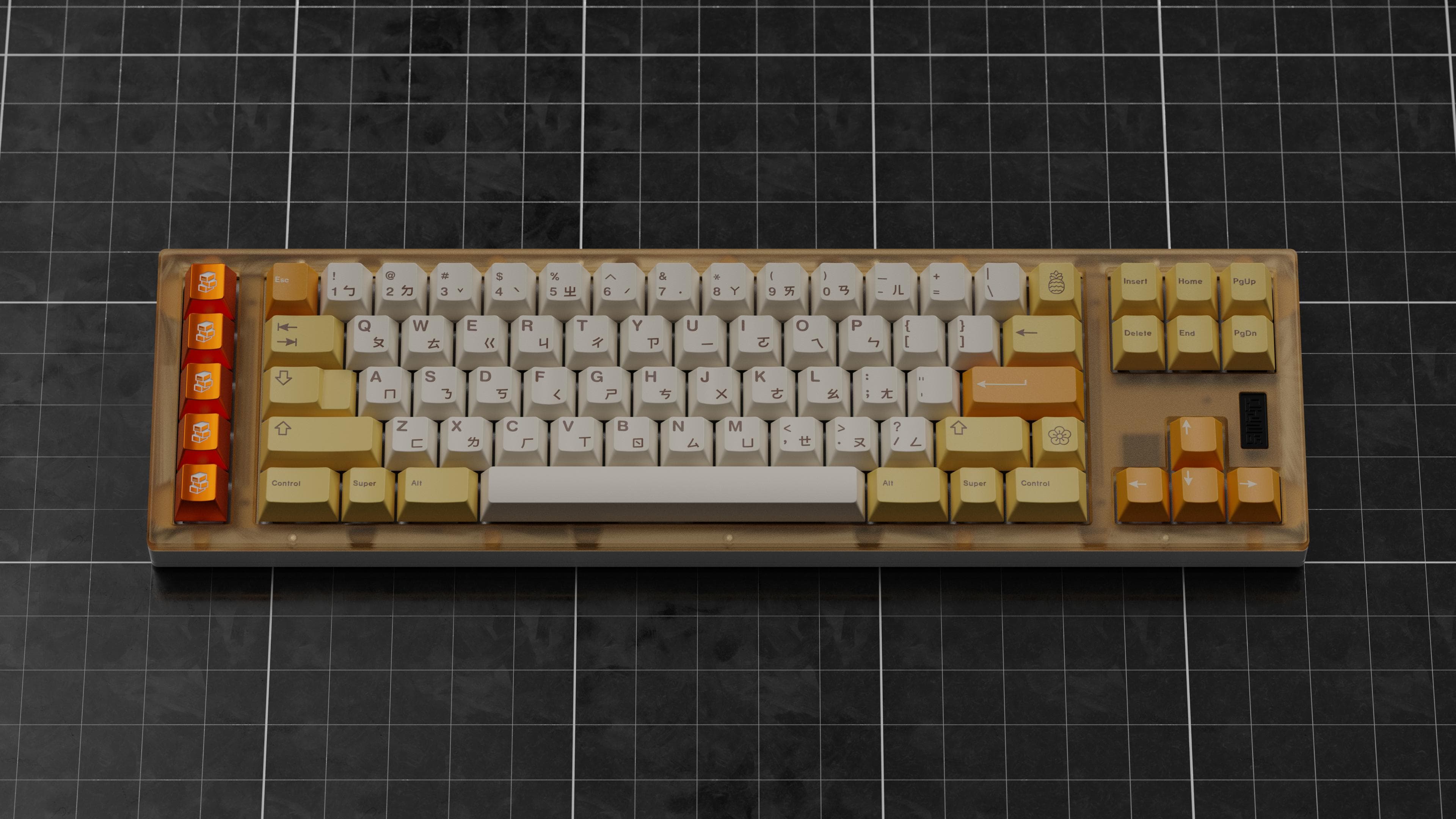 GMK fenglisu (鳳梨酥) | GB Closed | Colour samples approved image 20