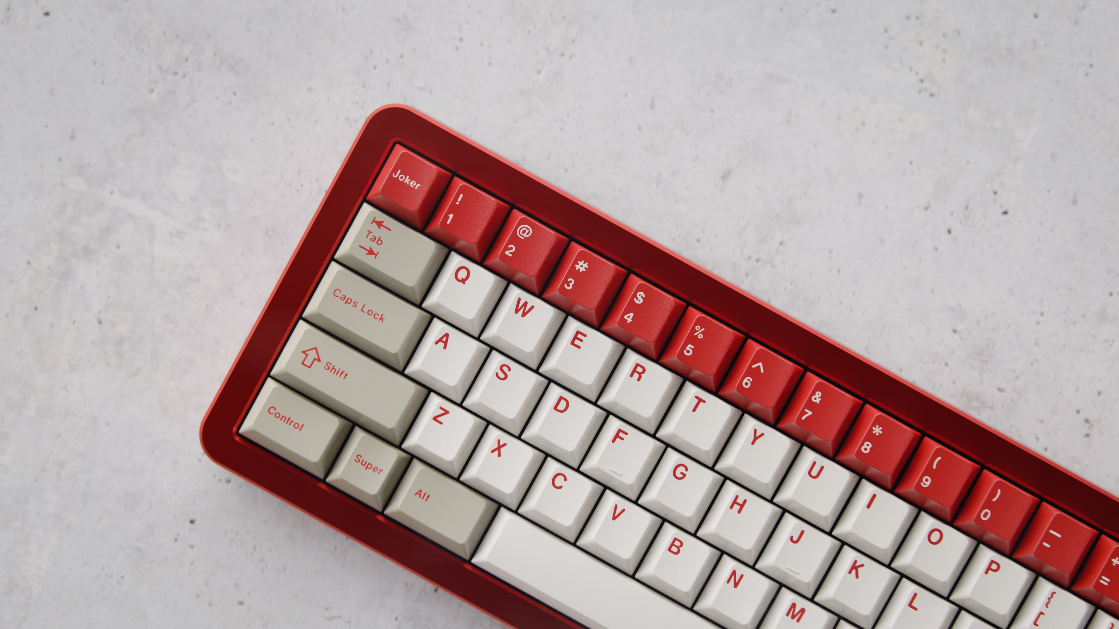 GMK Red Alert - shipping confirmed Jan/Feb 2023!