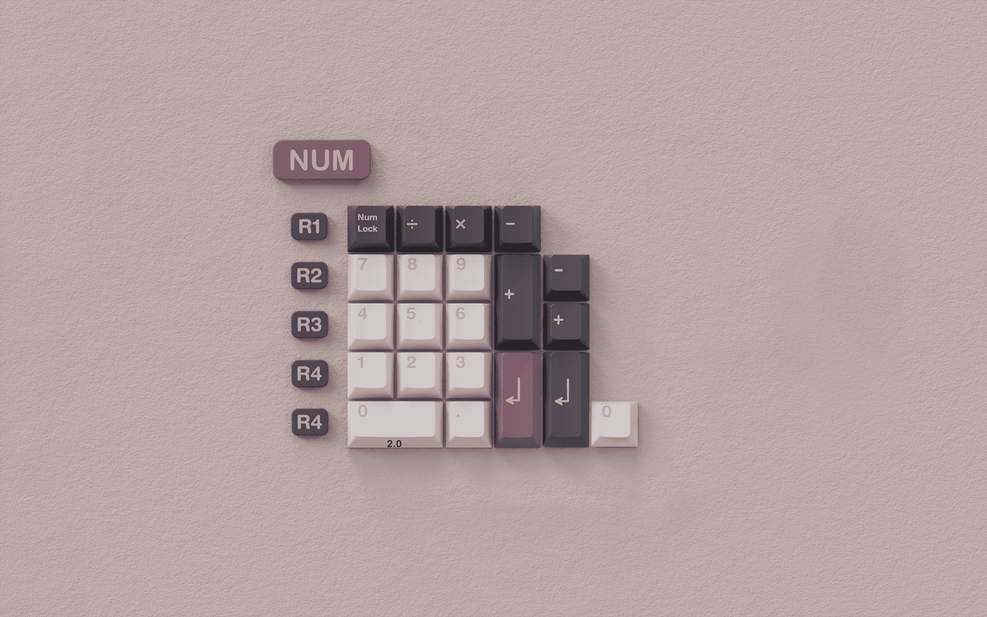 EPBT Doll Doubleshot PBT Keycaps Set ALOHAKB image 5