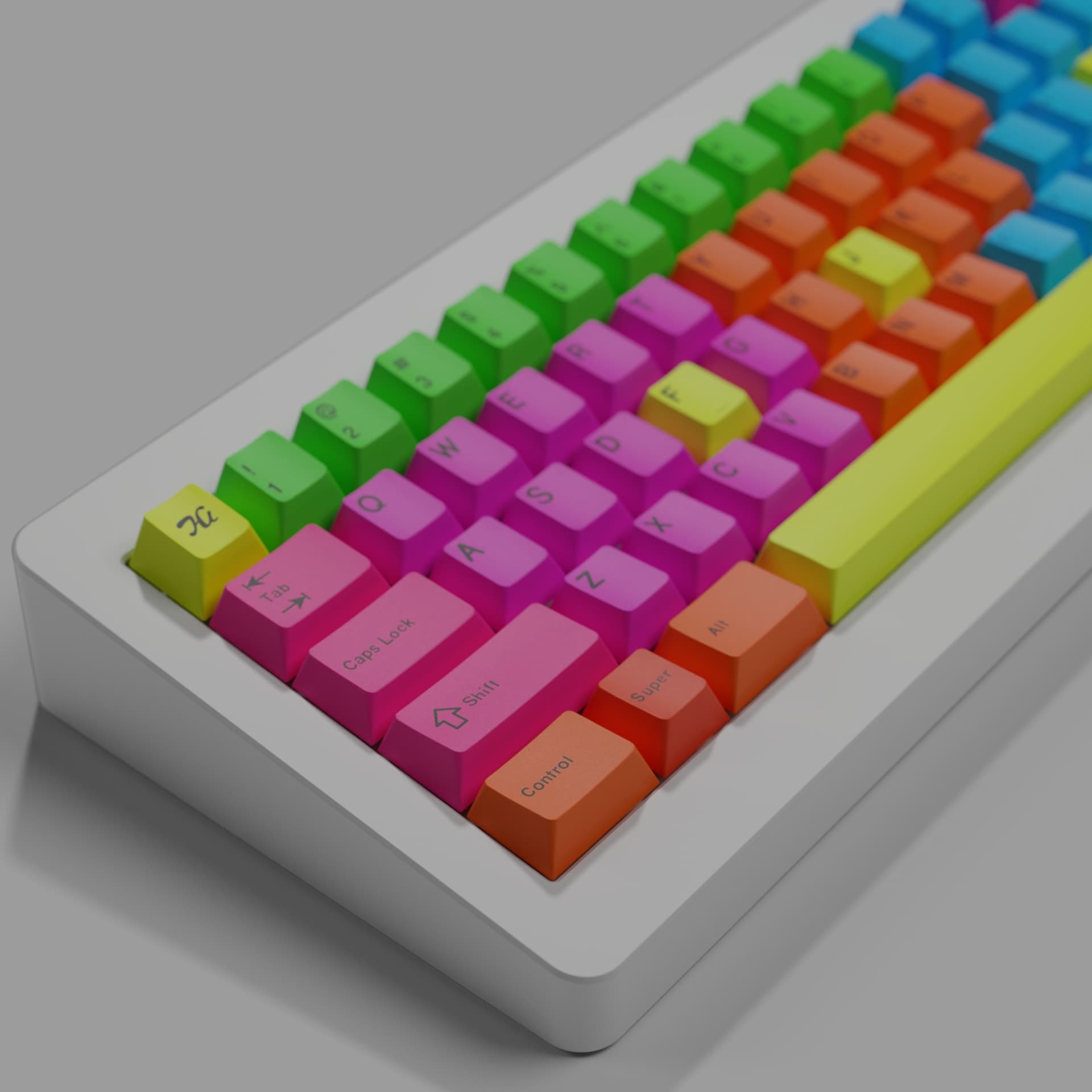 GMK CYL Highlight (Hi Licht) | Colours down to 5, novelty kit draft image 16