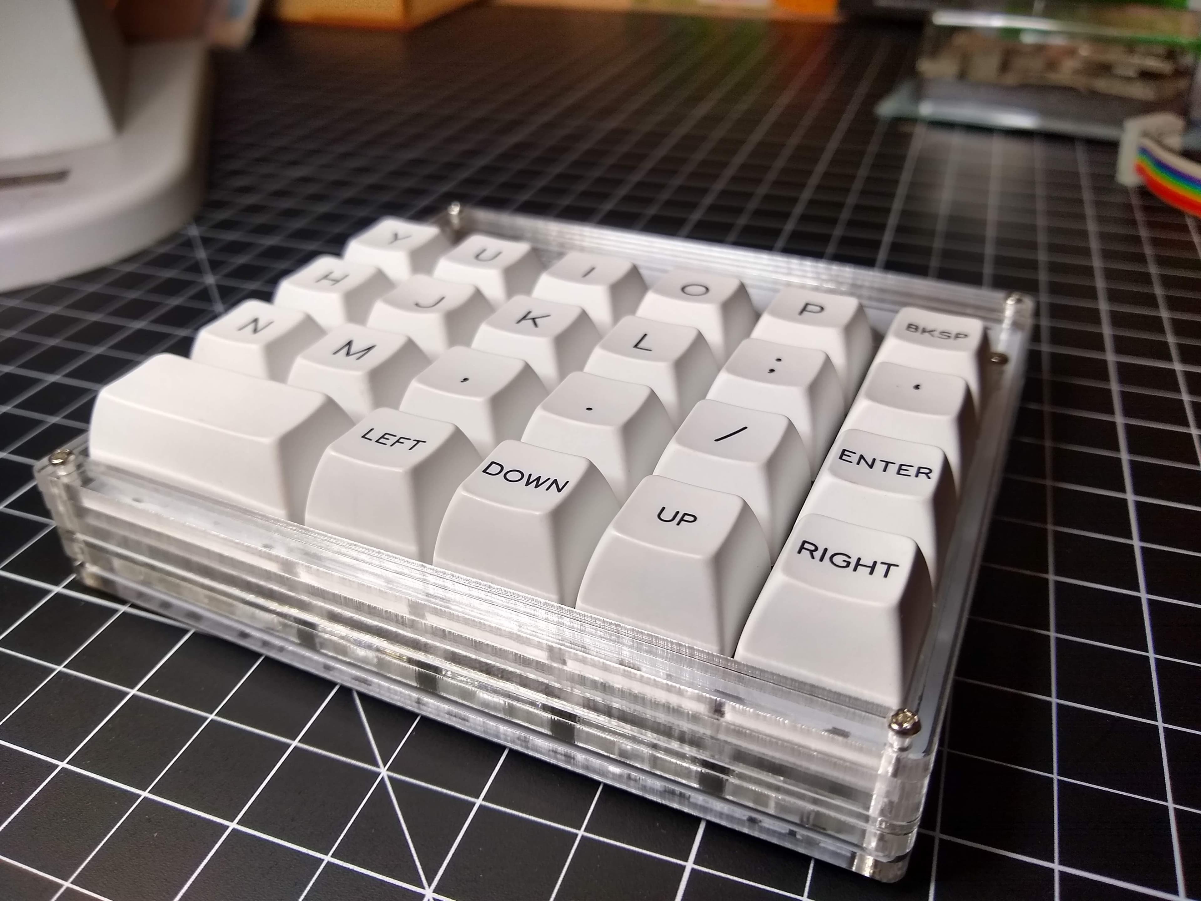 Houndstooth Split Plaid/RoMac style keyboard kits and PCBs (Complete) image 6