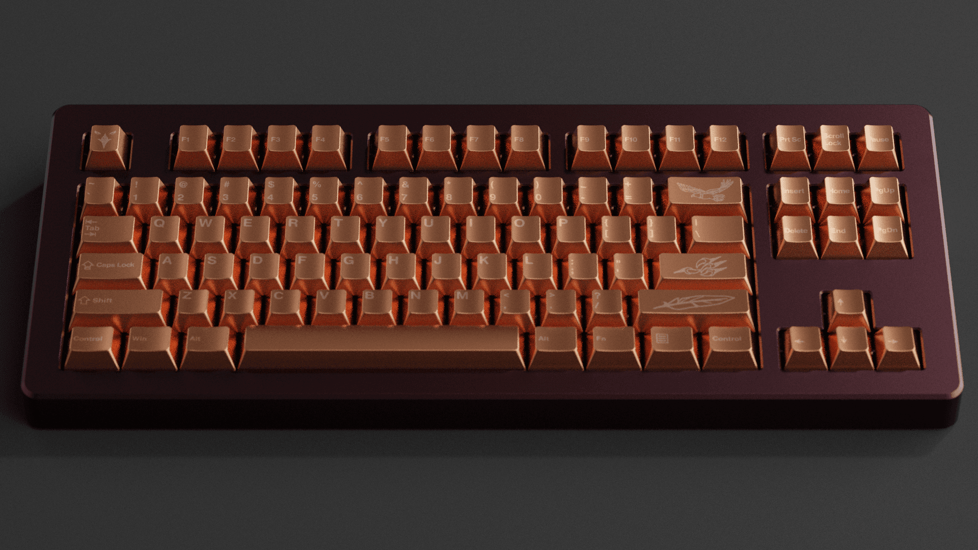 Awekeys Metal Keycaps Set | The Copper Eagle image 9