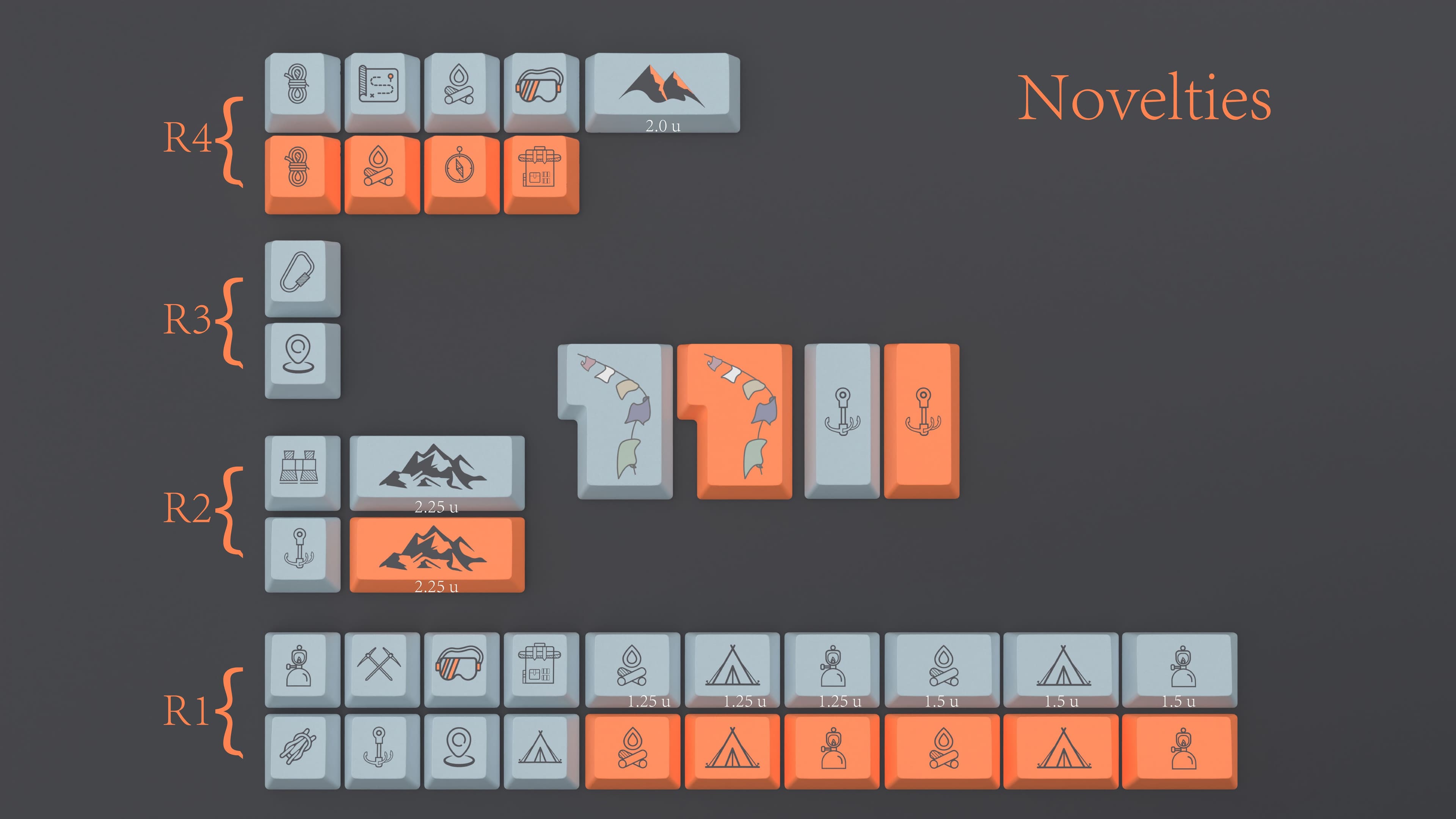 EPBT Flaming Ice keycaps-Because it's there image 6