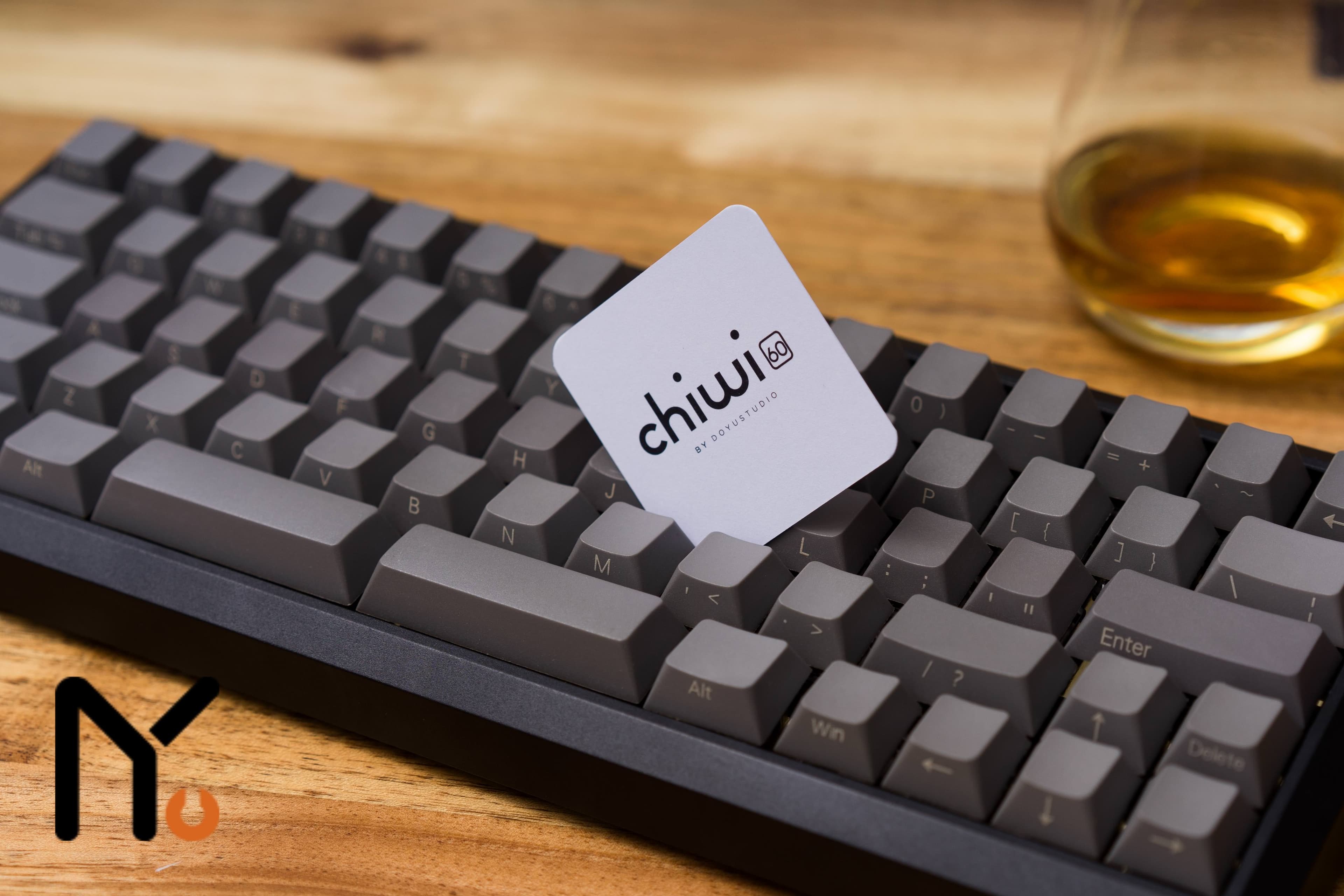 Chiwi60 kit w/ brass plate [under glow][Non-floating 7 deg] - Shipping image 2