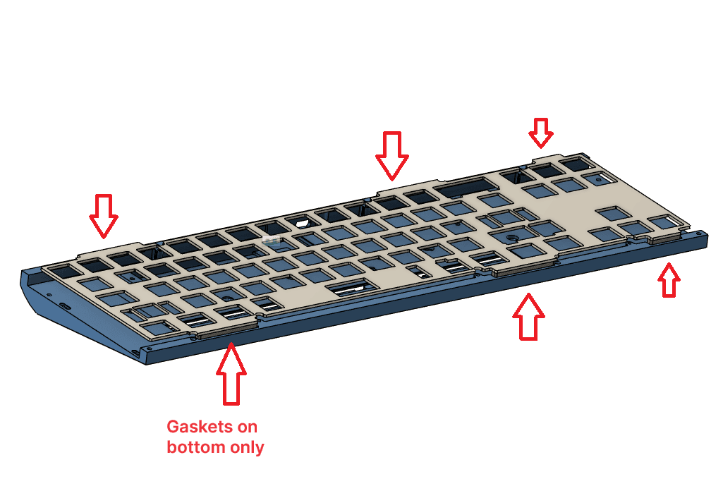 Cerberus FRL TKL Keyboard - With Glowing Eyes! image 3