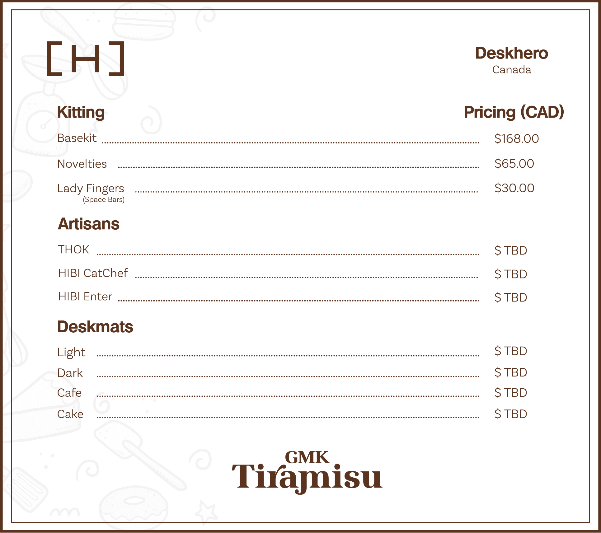 GMK Tiramisu | GMK color sample image 3