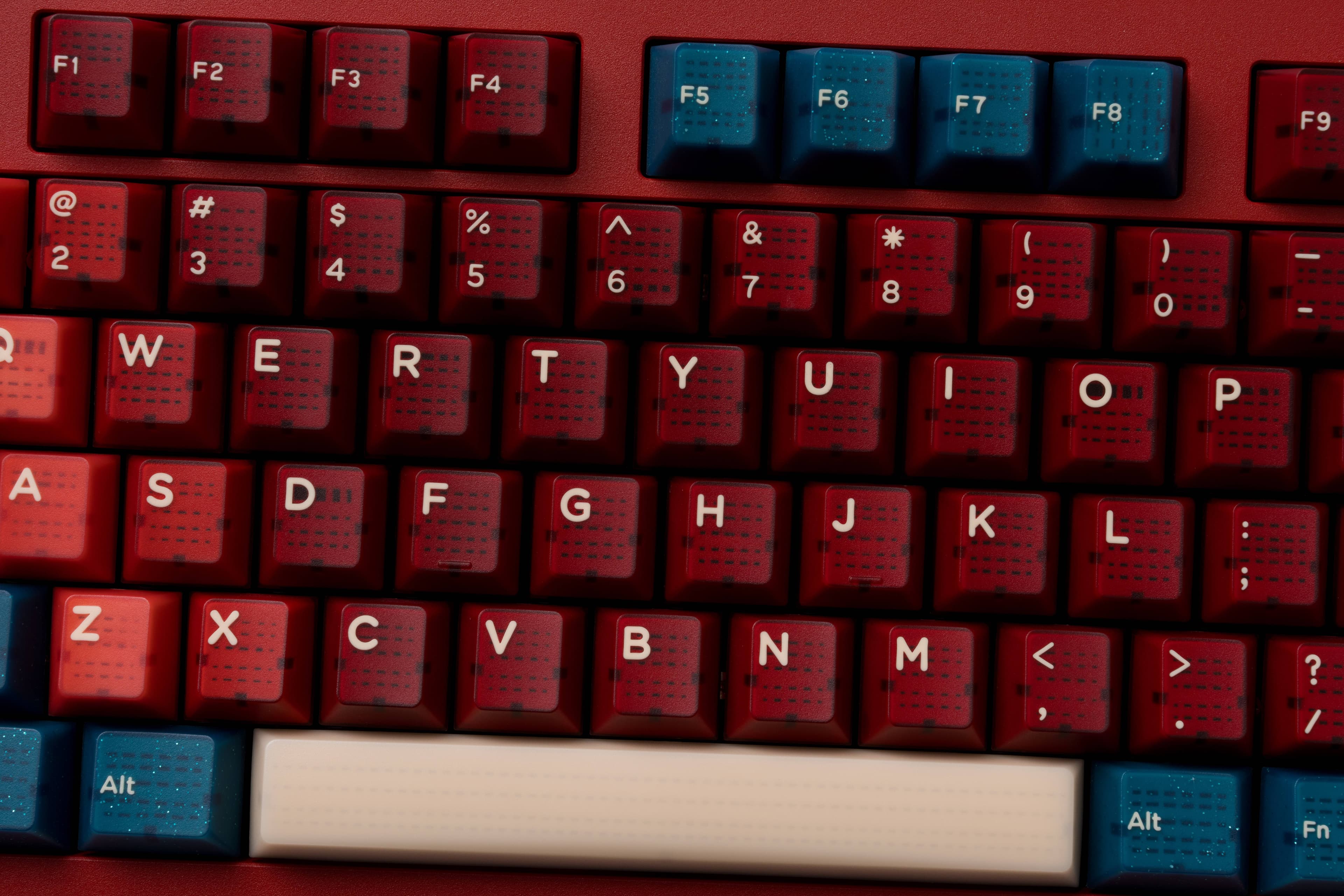 Red Bean Keycaps by Hifi Fox image 5