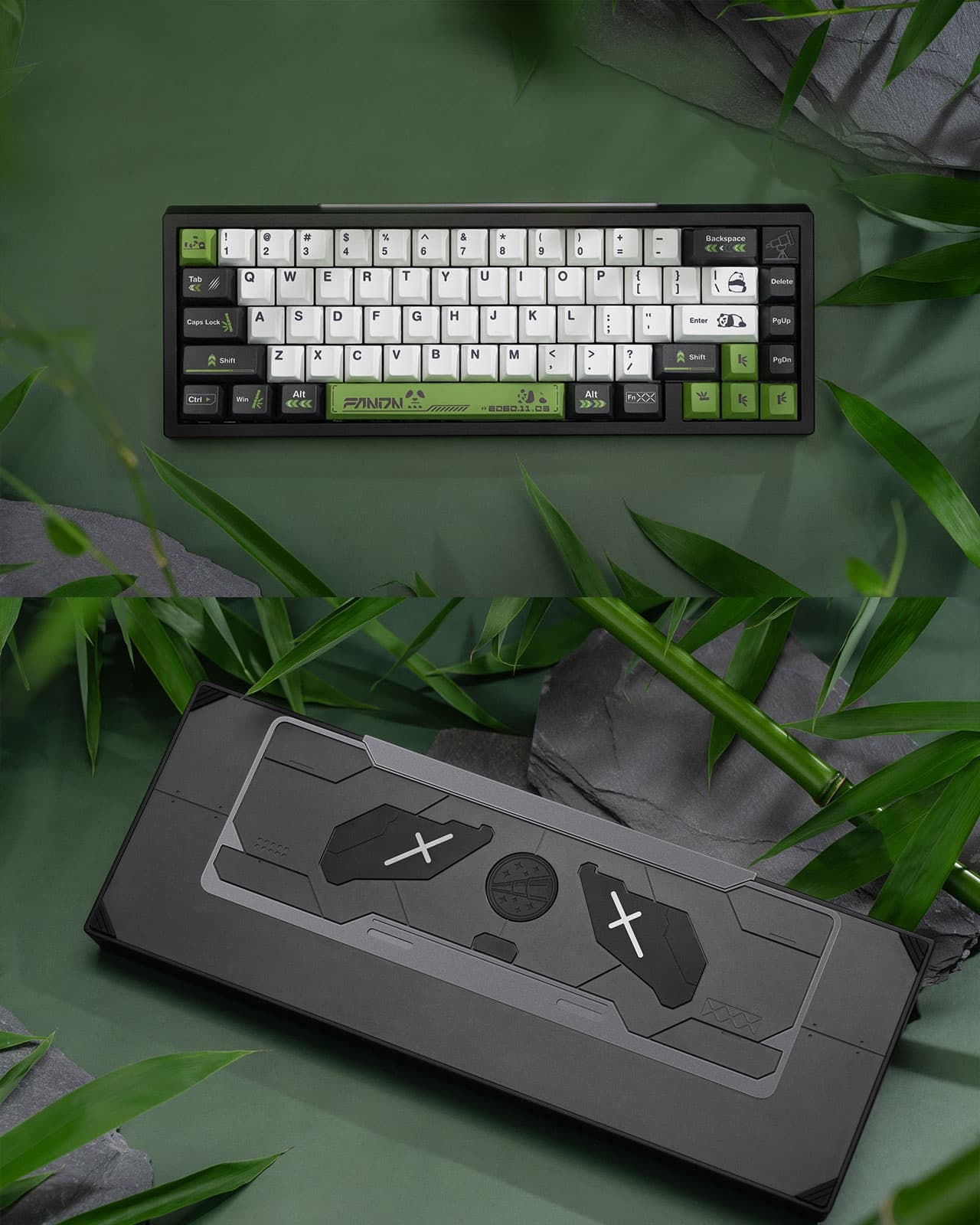 Zoom65 V3- 7 Mounting Styles, Quick Assembly, Deskmat & Keycaps Bonus image 6