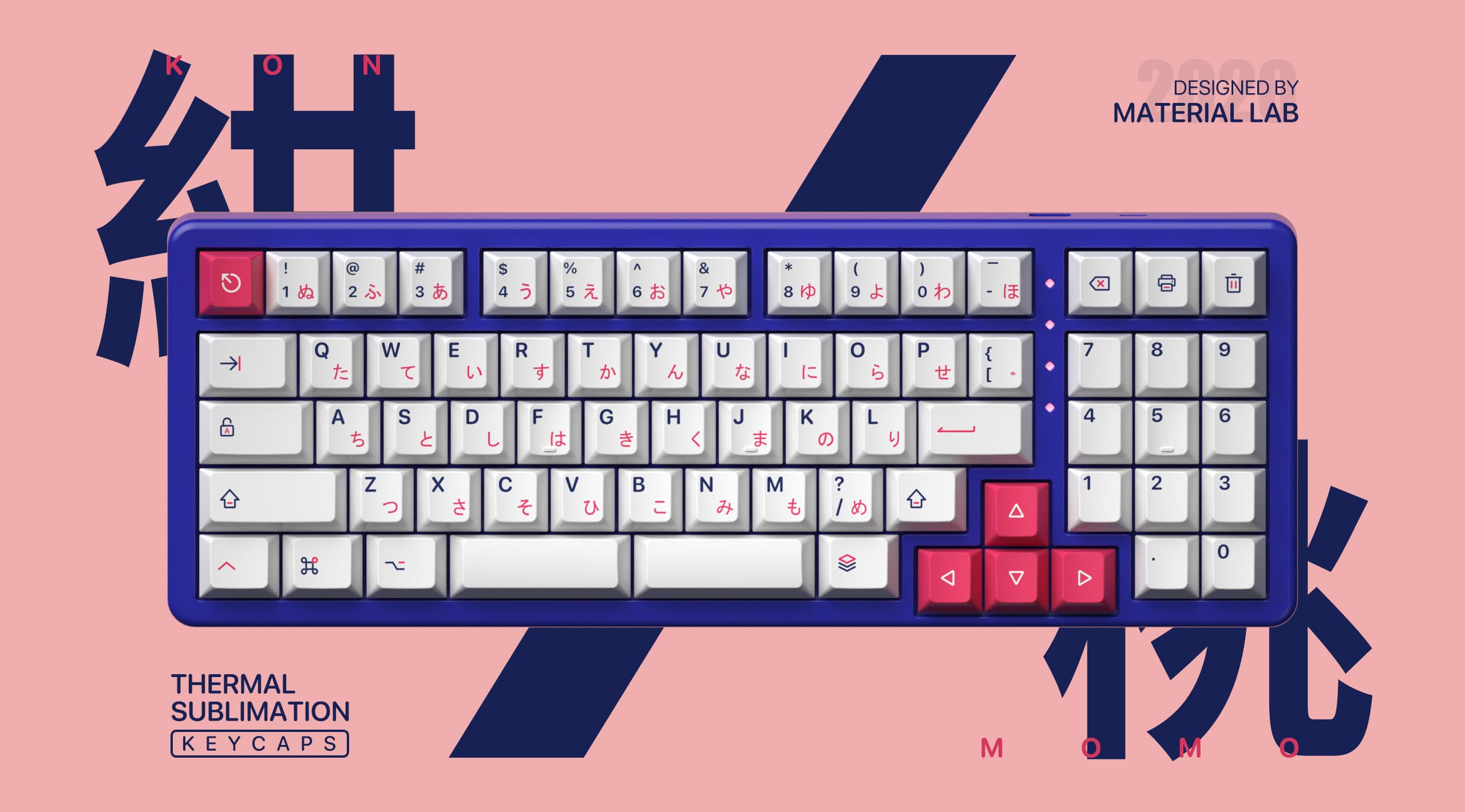 Enjoypbt '紺桃KON MOMO' Japanese keycaps (7.10~7.30)