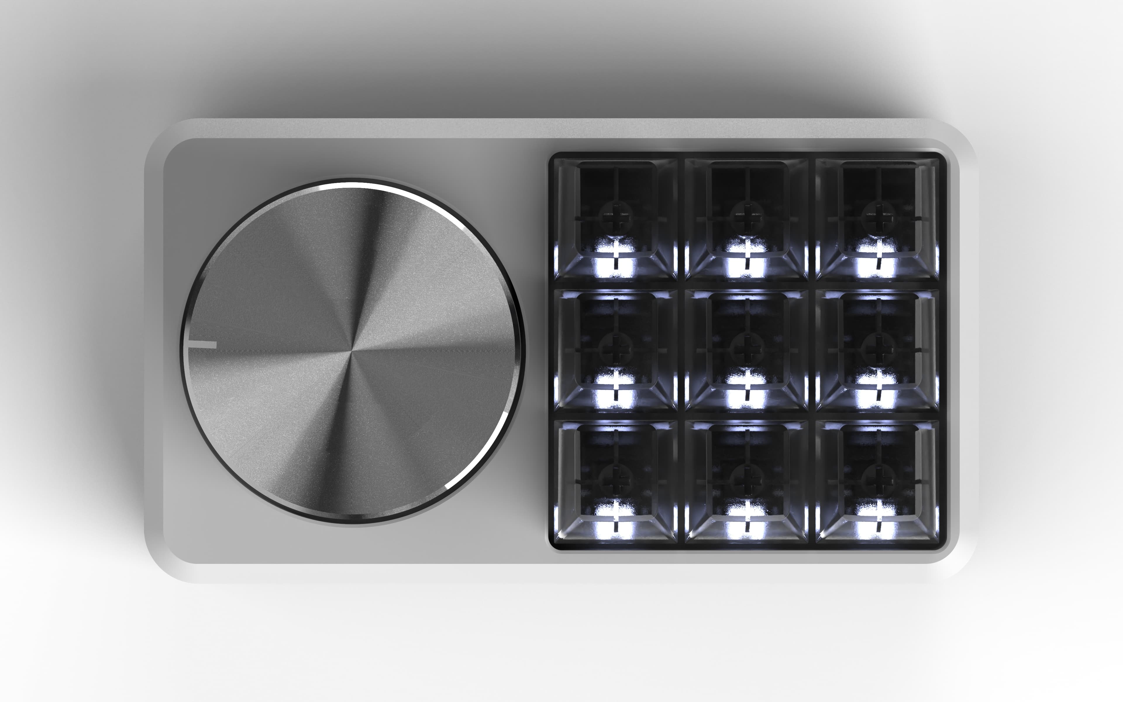 BINEPAD BNK9 | 1 Knobs and 9 Switches | MACROPAD (Shipped) image 3