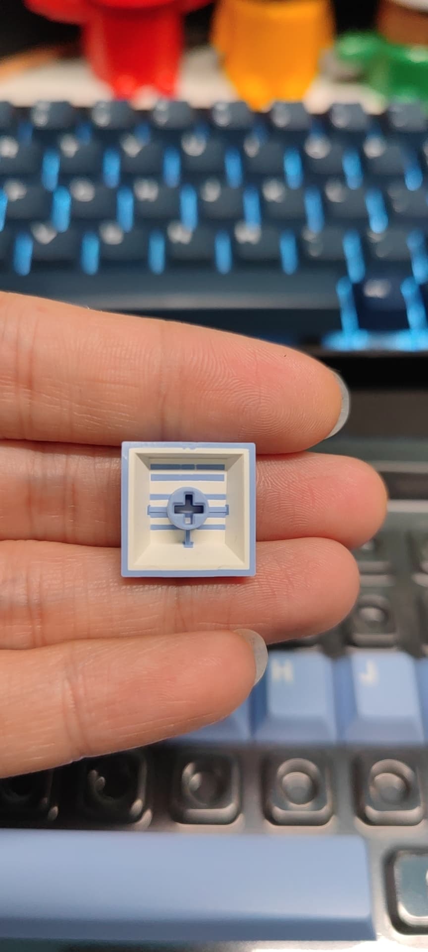 Domikey "Gift" Triple Shot Cherry Profile Keycap Set by Zero-G Studio image 30