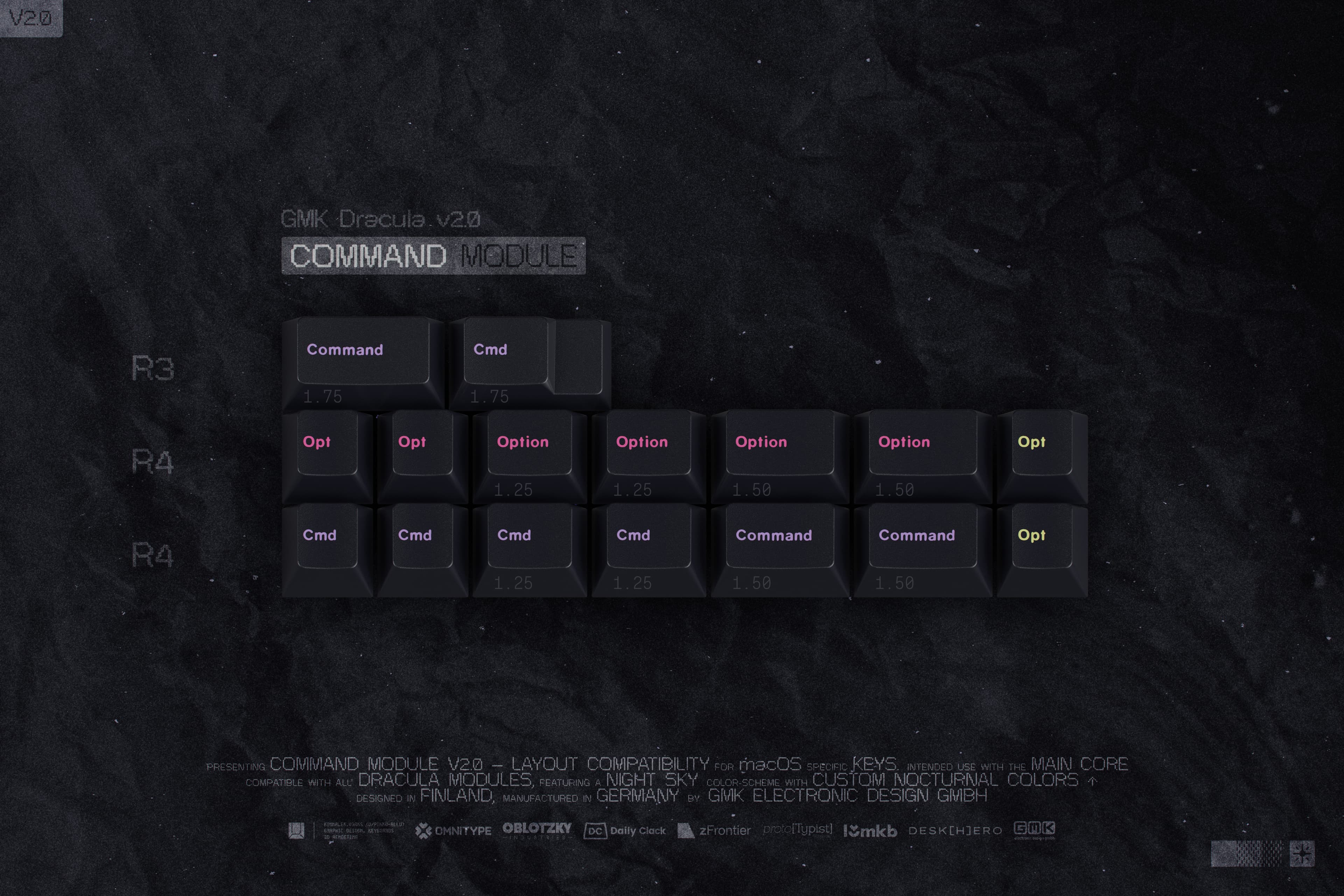 GMK Dracula V2.0 — GB Closed (Shipping) image 19