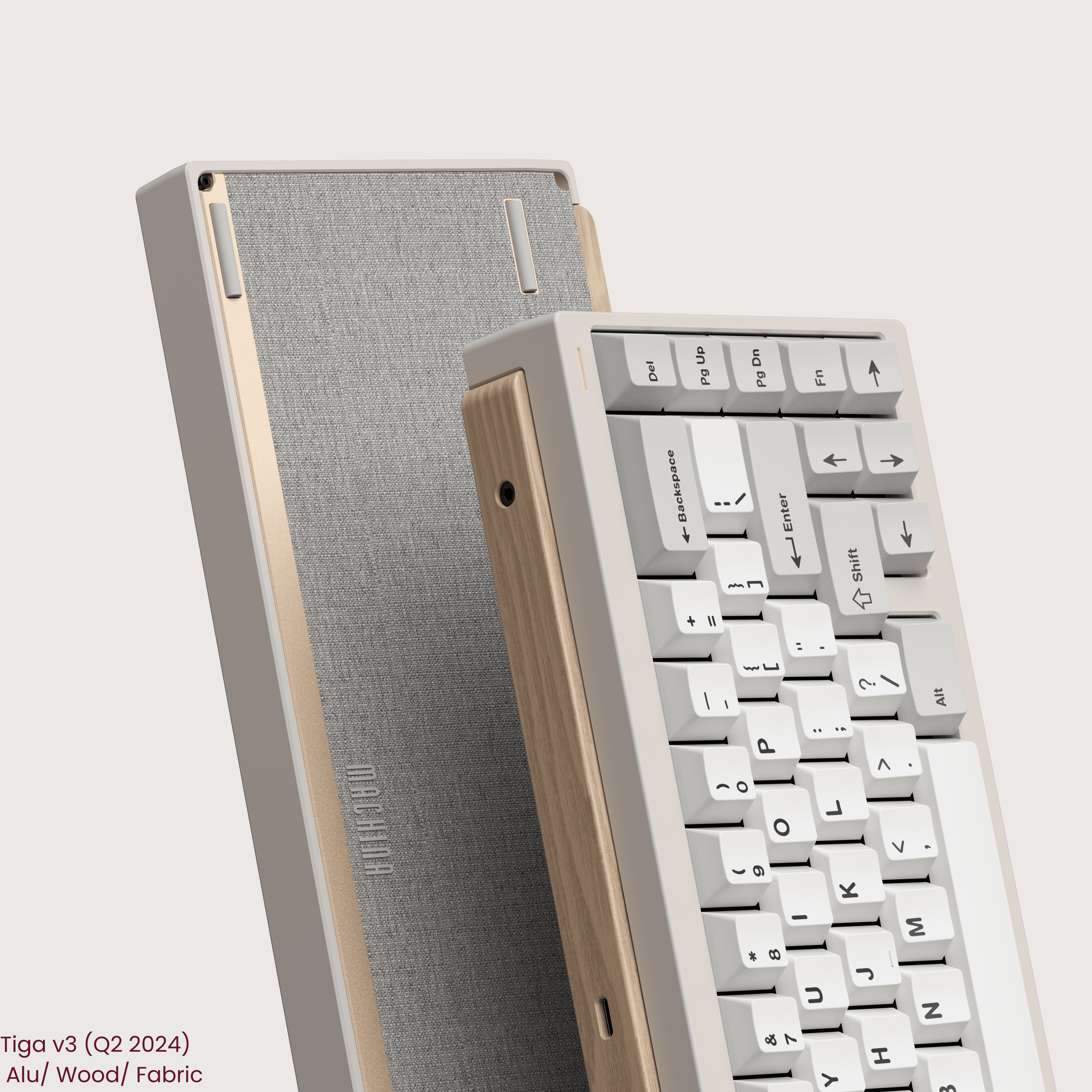 Tiga by Machina ||| Wireless HG board with wood, fabric and more image 2