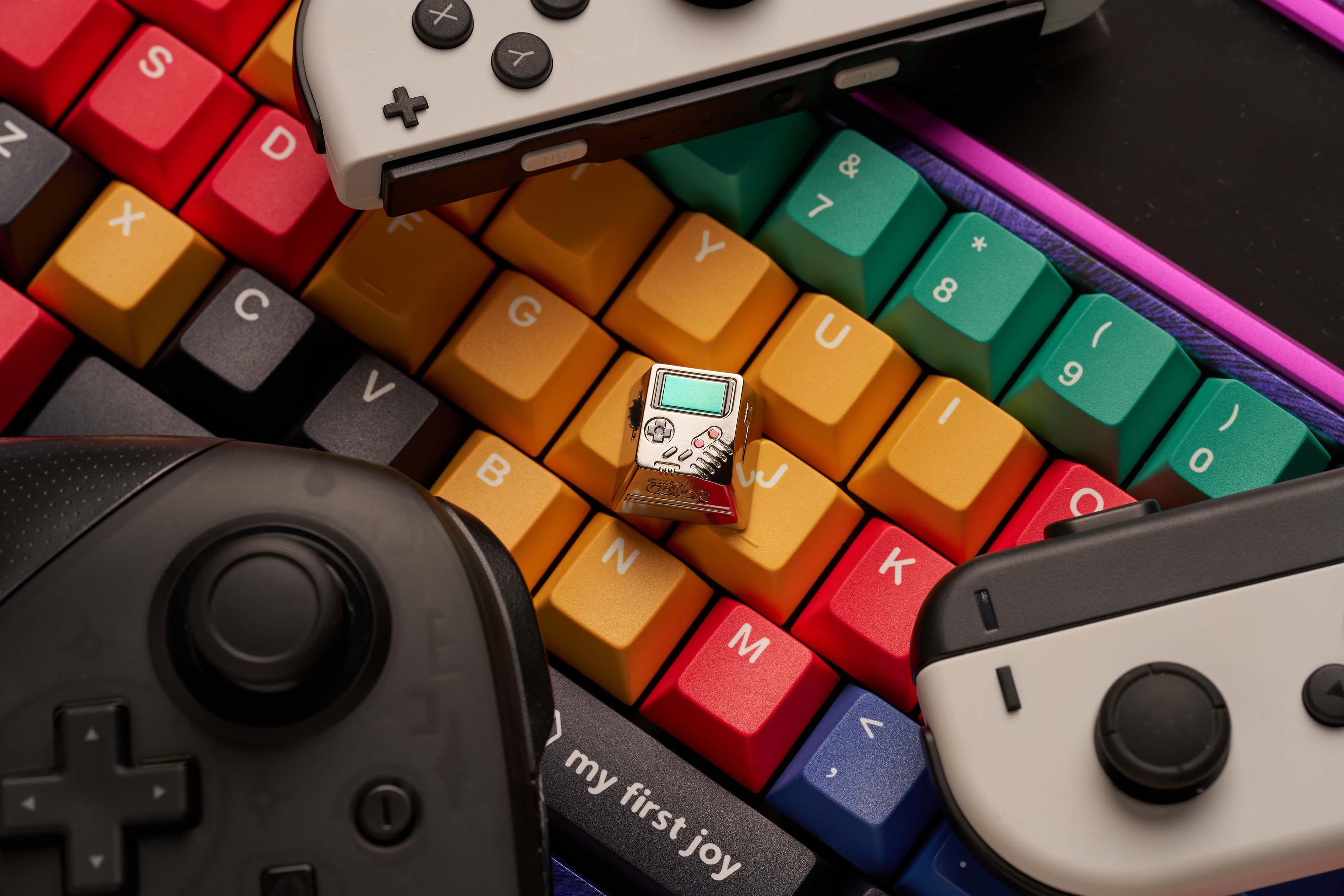 Gameboy Titanium Artisan Keycap image 5