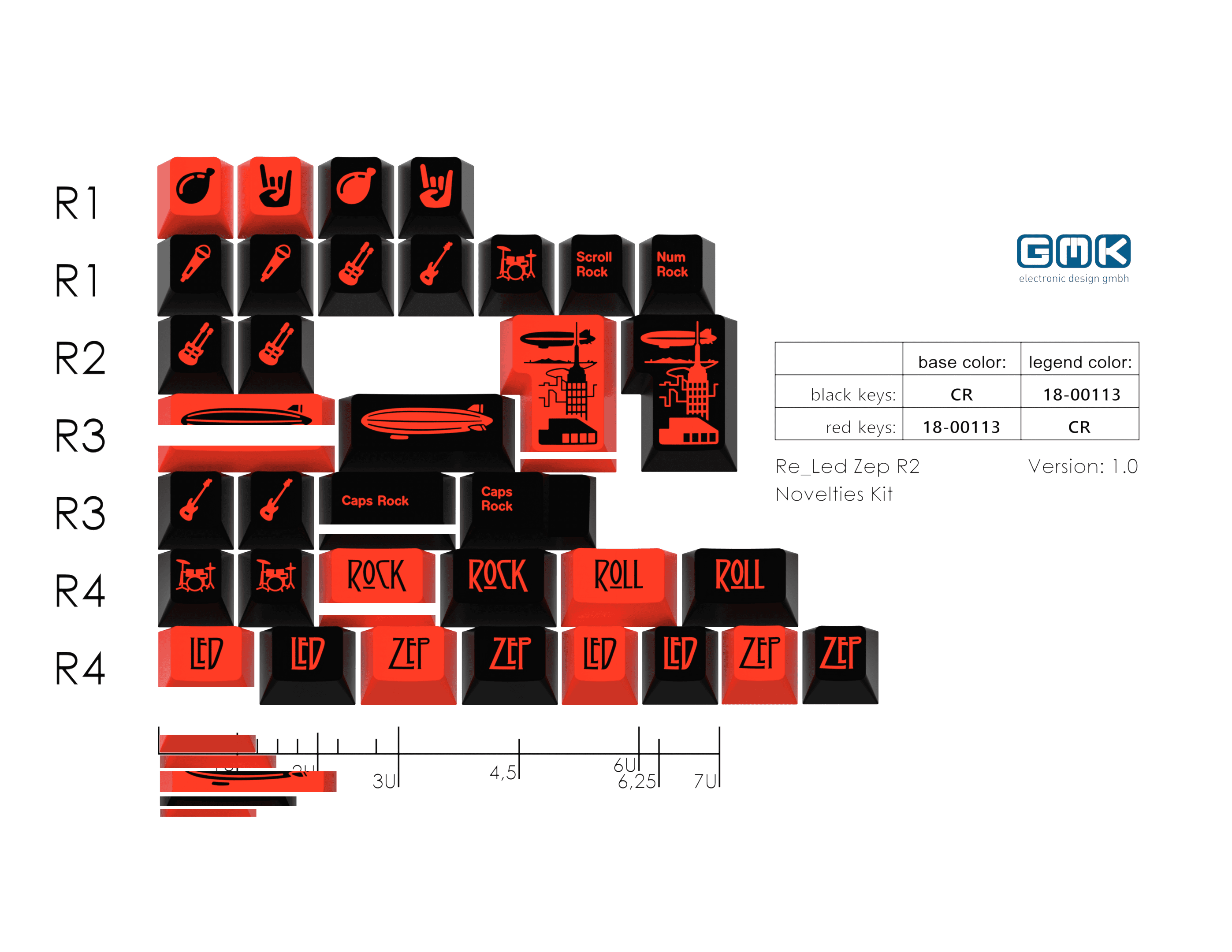 GMK CYL Led Zep R2 | Complete image 32