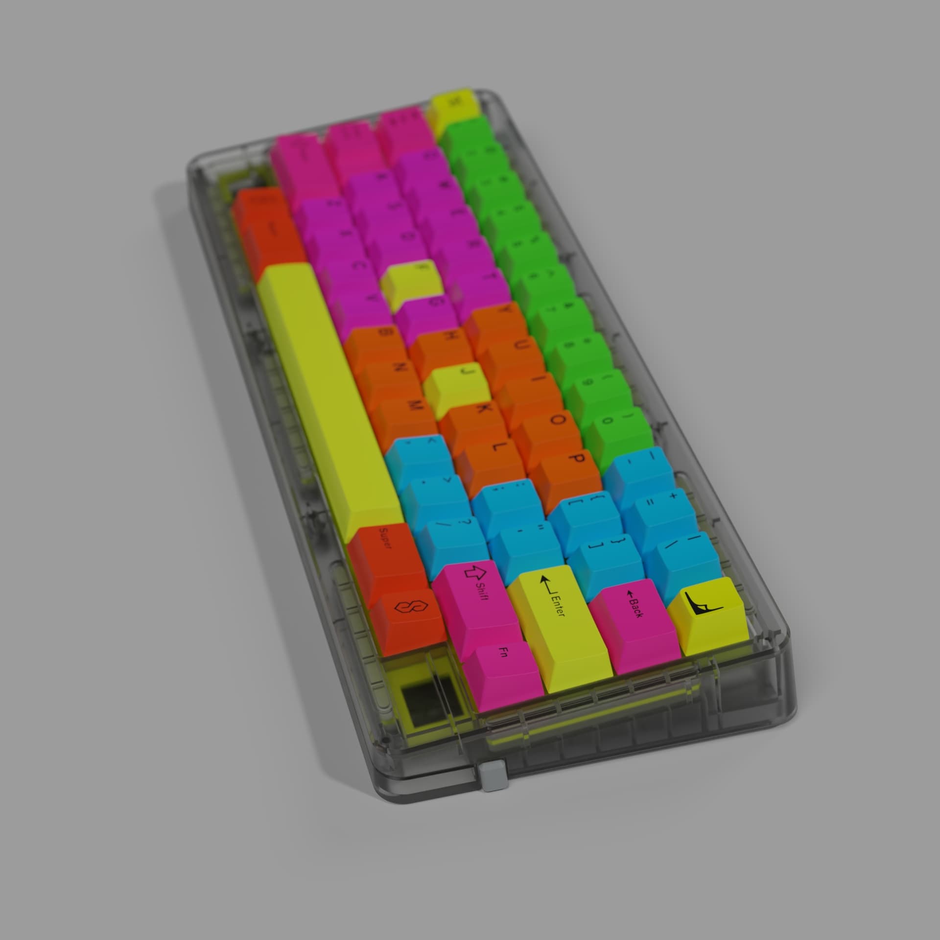 GMK CYL Highlight (Hi Licht) | Colours down to 5, novelty kit draft image 22