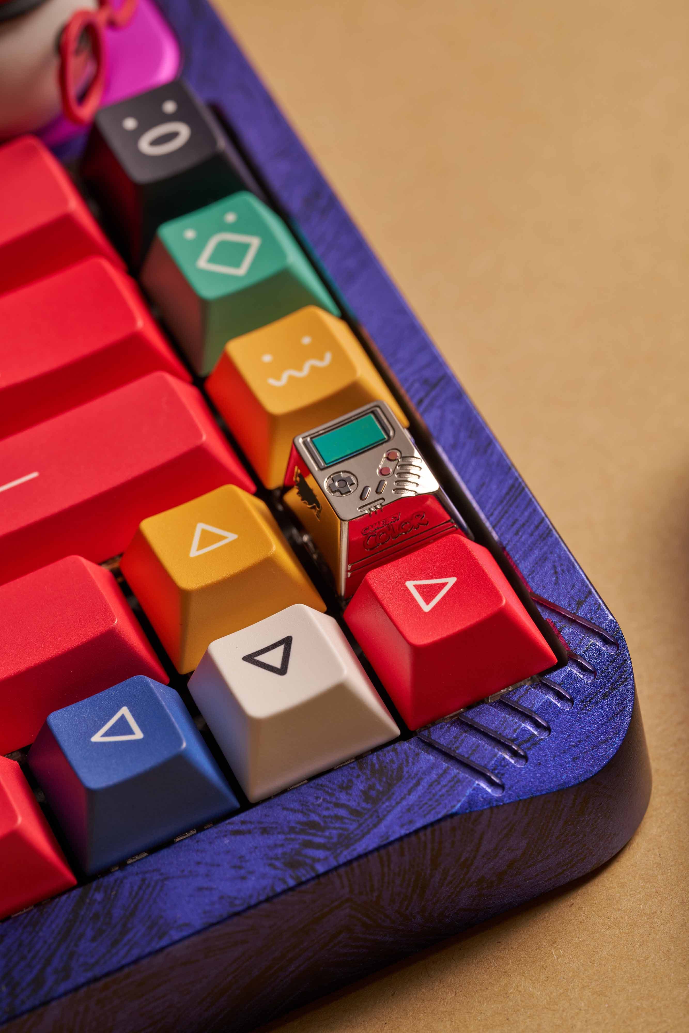 Gameboy Titanium Artisan Keycap