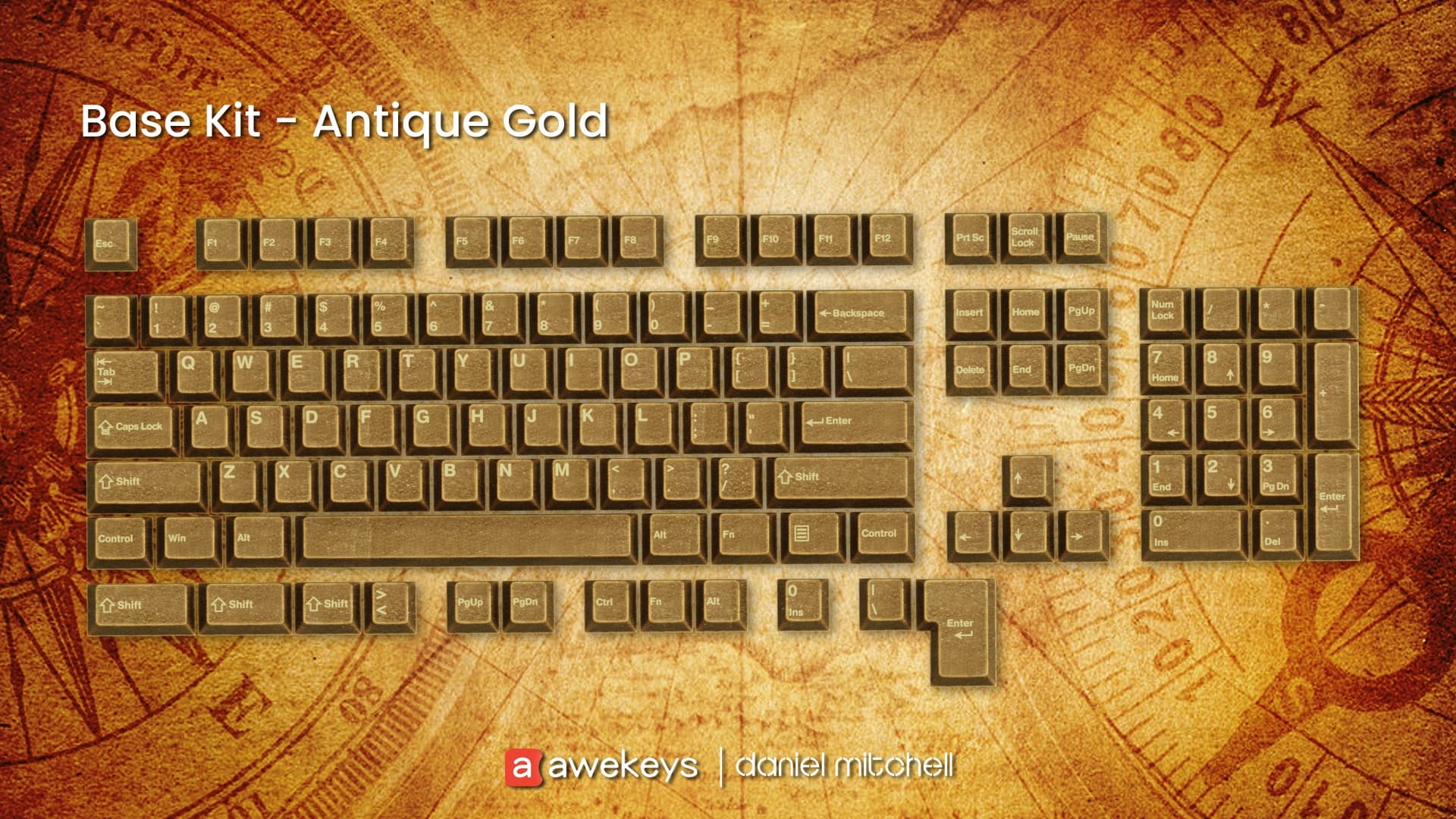 Awekeys Viking Antiques Metal Keycaps - Vendors Updated!(GB on April 25th) image 13