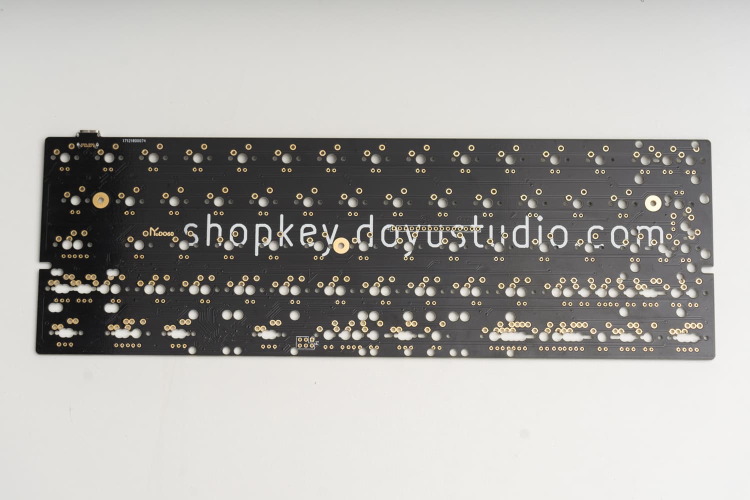 DO60 60% PCB RGB Underglow w/ Split Spacebar & Arrows image 3