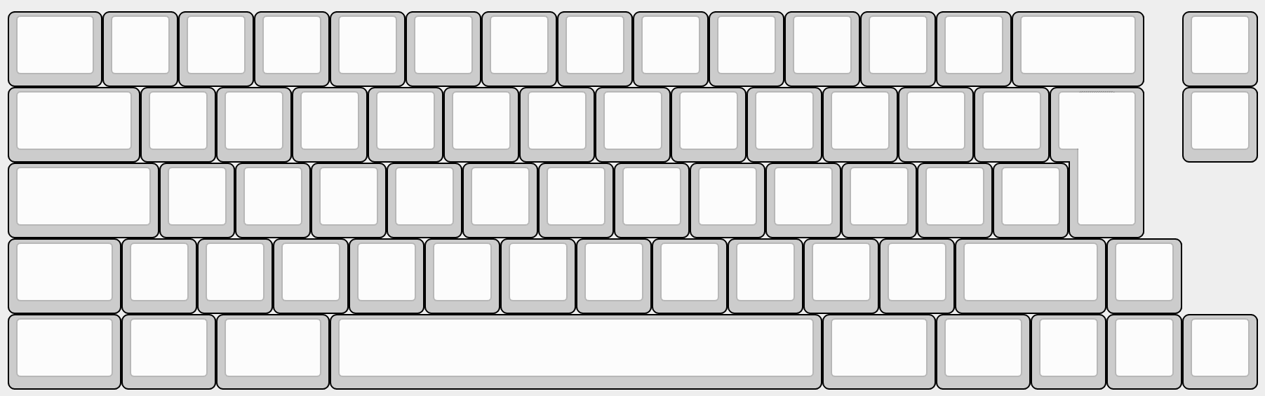 Borsdorf: a 66% keyboard for Alps switches and Apple M3501 ISO keycaps image 9