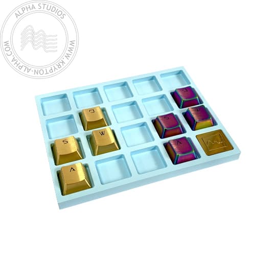 [Pre-Order] Krypton Alpha T19A Artisan Tray. Aluminium & Cerakote™ with Badge image 30