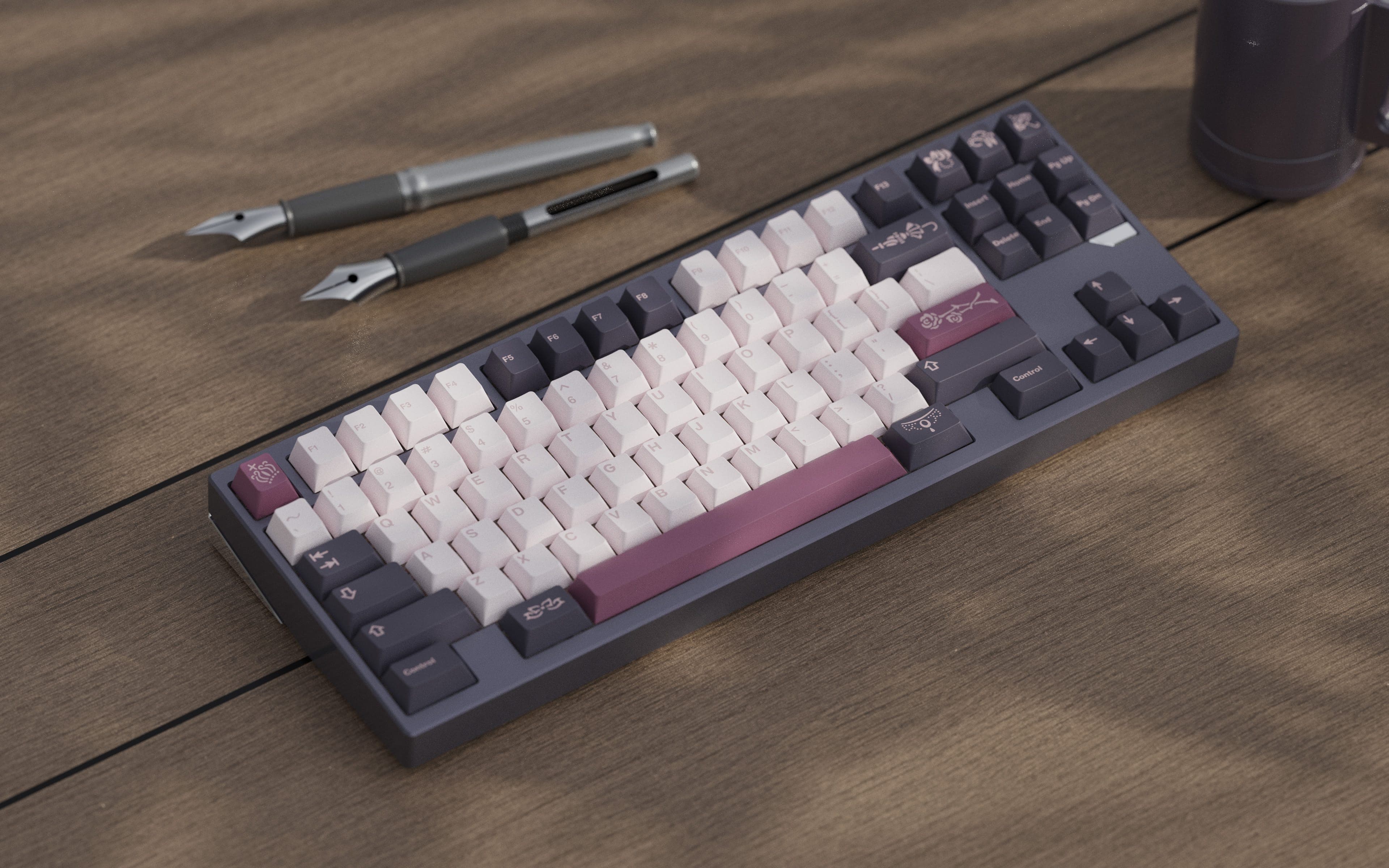 EPBT Doll Doubleshot PBT Keycaps Set ALOHAKB image 14